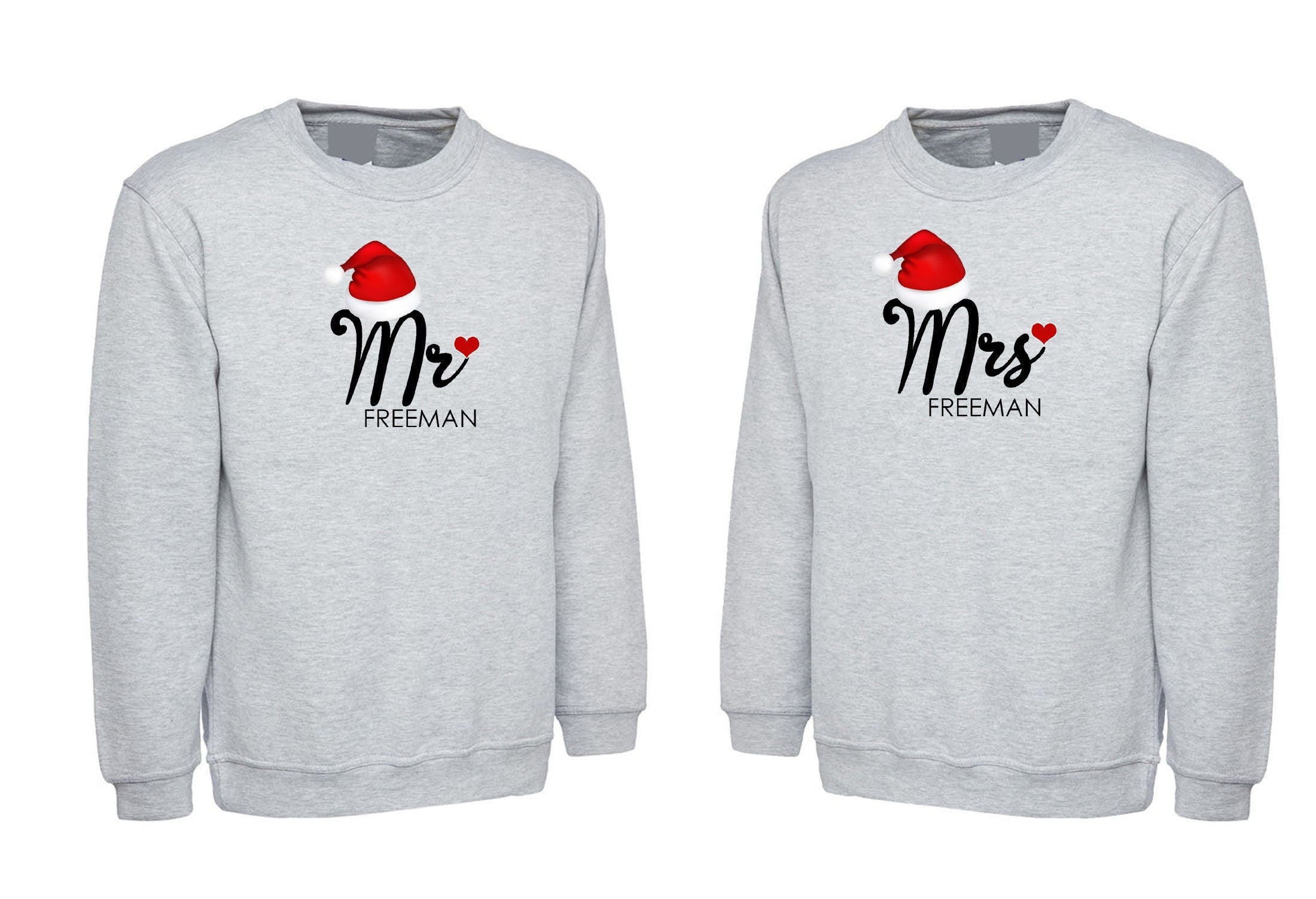 Mr. & Mrs. Couple Matching Christmas Sweatshirt