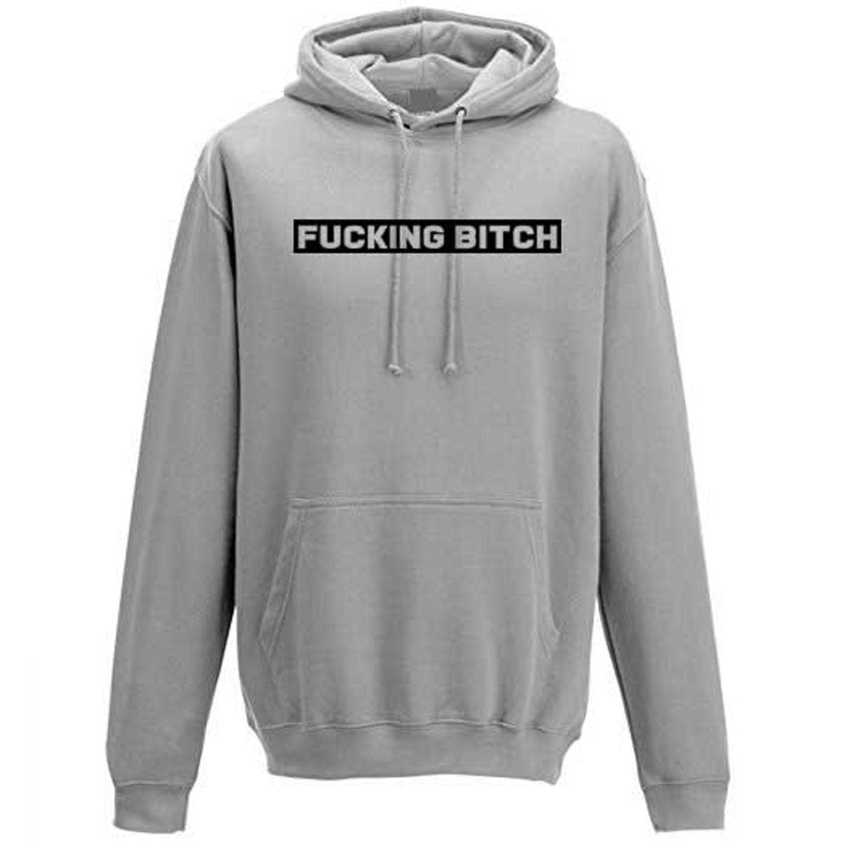 Fu**ing bitch funny bitch hoodie hoody hood hooded joke ladies womens rude sarcastic humorous present top xmas bff gf birthday.