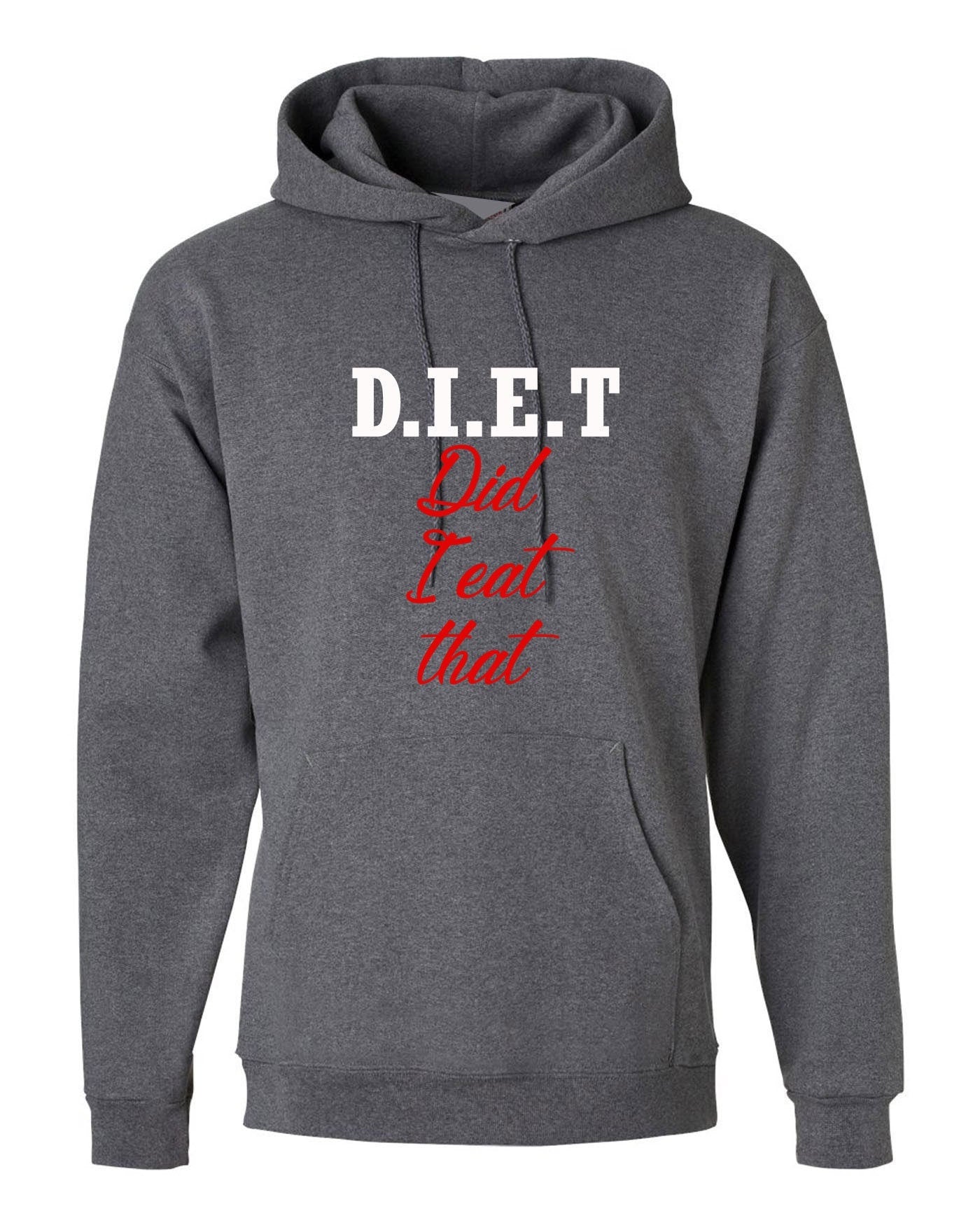 Did i eat that - funny diet hoodie hoody hood hooded women men ladies top workout gym slogan humor joke unisex top