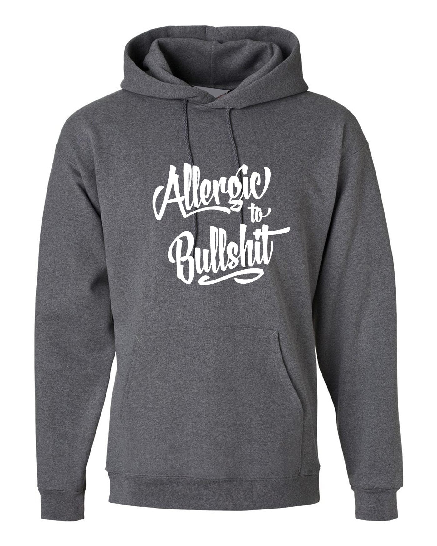 Allergic to bullshit hoodie hoody hood hooded street fashion urban cocaine high skate funny rude sarcastic womens unisex top