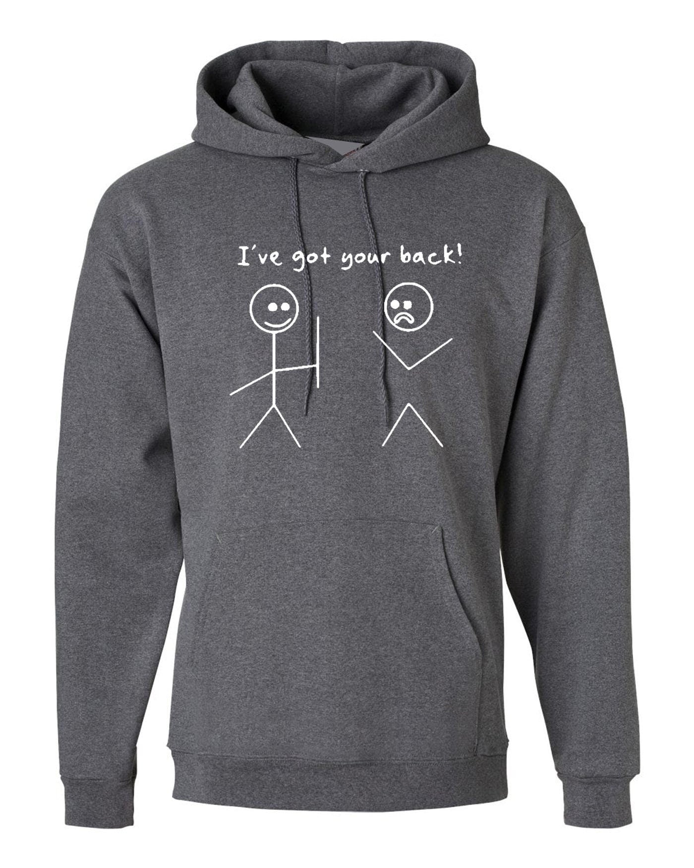 Funny friendship days gift adult's hoodie hoody hood hooded i have got your back joke humorous unisex mens womens ladies tops