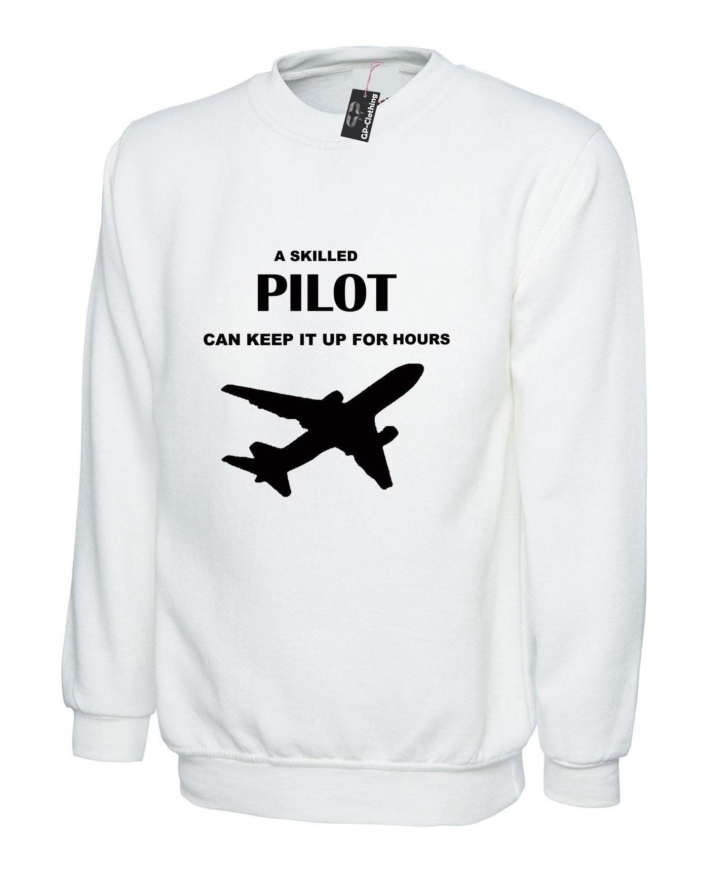 Pilot, aviation, flying sweatshirt jumper sweater shirt a skilled pilot - great pilot gift air force christmas gift xmas gift unisex