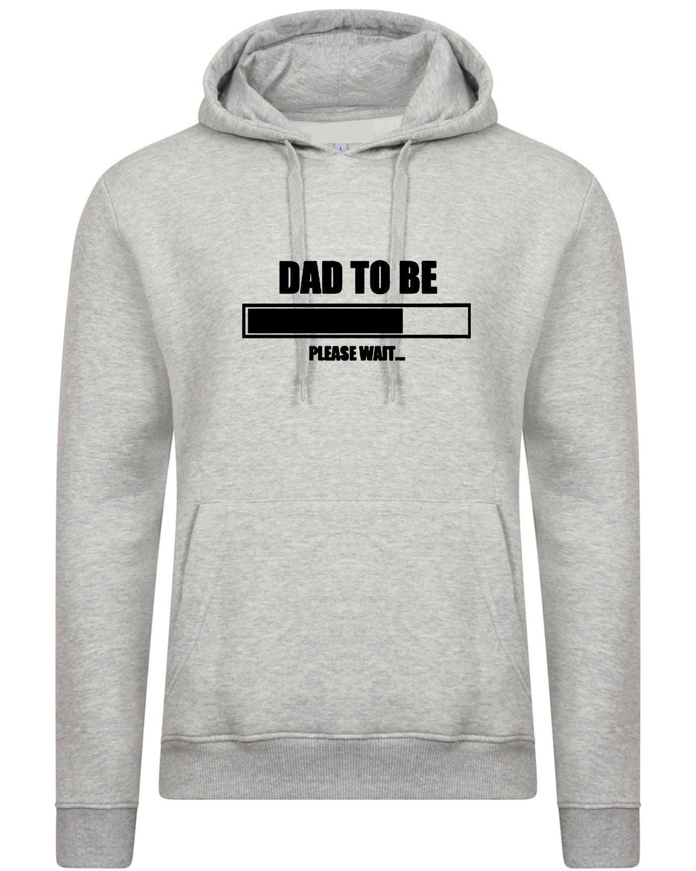 Dad to be hoodie hoody hood hooded expecting idea mens father top baby loading gift becoming dad pregnancny annoucement daddy