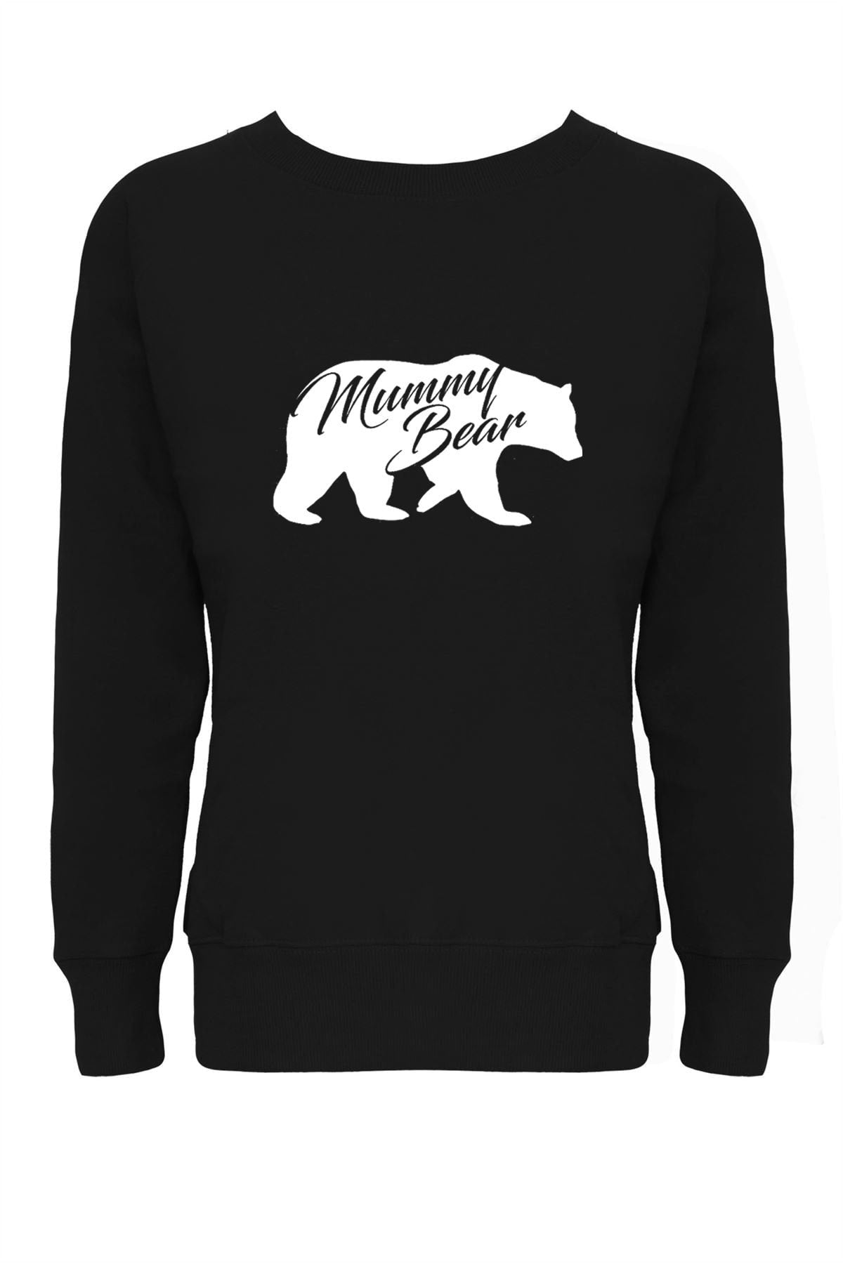 Mummy bear sweatshirt jumper sweater shirt - ladies & unisex Sizes (Unisex) womens mother's day birthday gift mum mama christmas top funny present