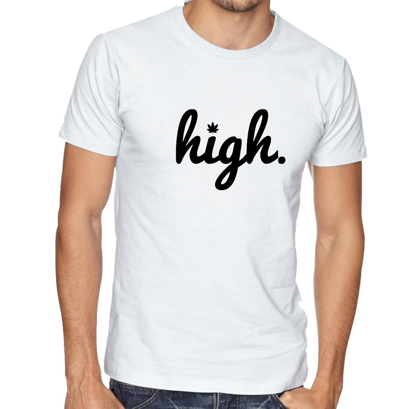 High t shirt tshirt t-shirt tee shirt printed hype religion dope top hipster funny swag street uni top present mens partywear