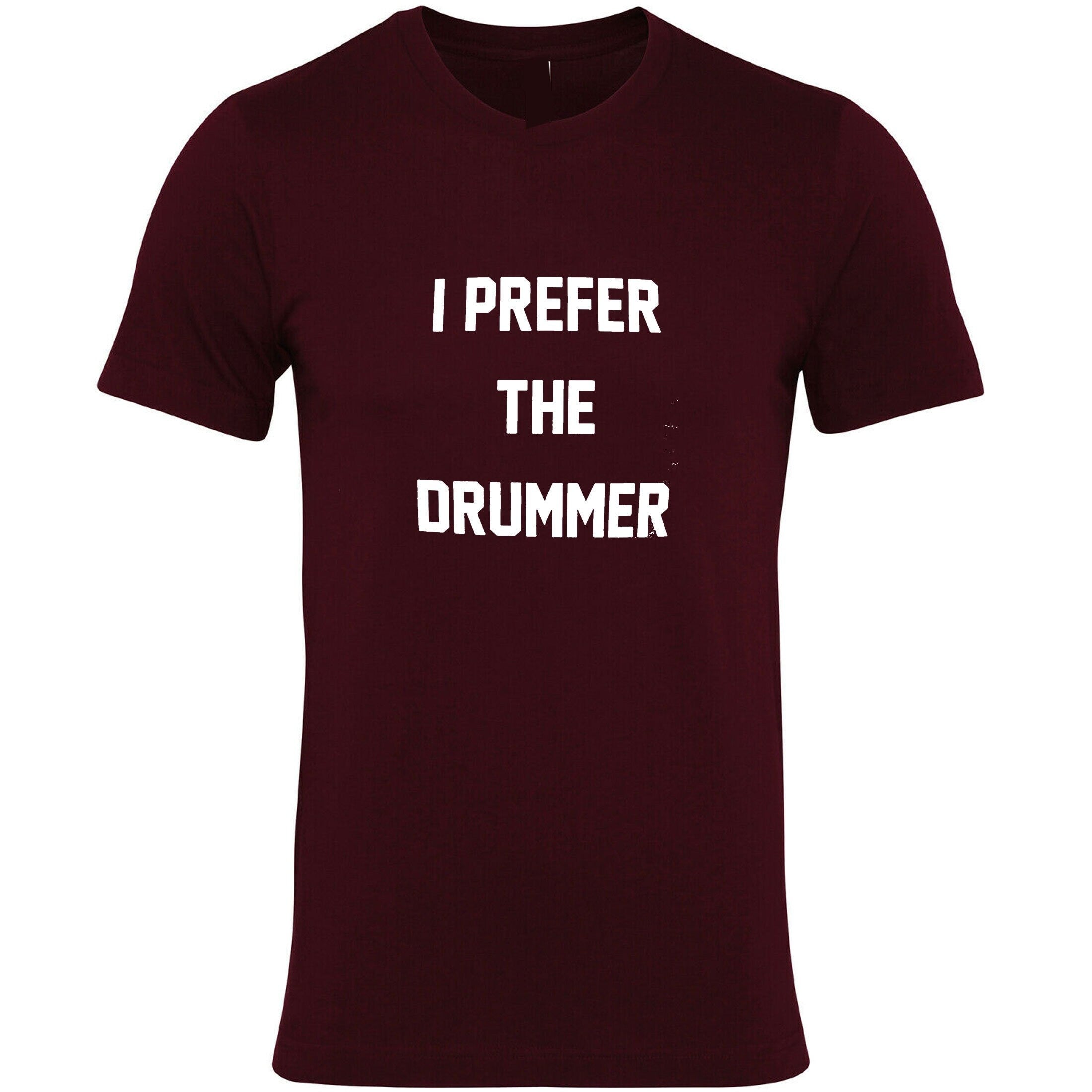 I prefer the drummer t shirt t-shirt tshirt tee shirt ladies womens mens unisex slogan tank funny band music tumblr fashion