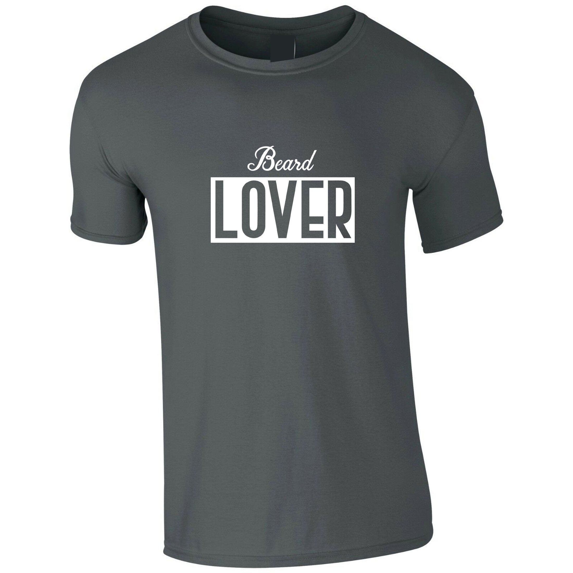 Beard lover tshirt t shirt t-shirt tee shirt gift for mens beard lover birthday present unisex i love beard funny top