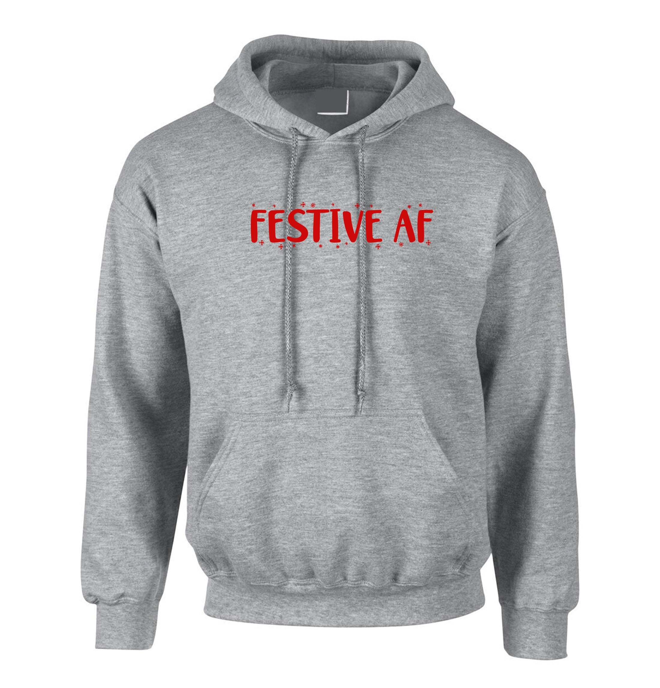 Festive af hoodie hoody hood hooded merry christmas xmas gift present fashion swag holiday festival mens womens ladies unisex gift