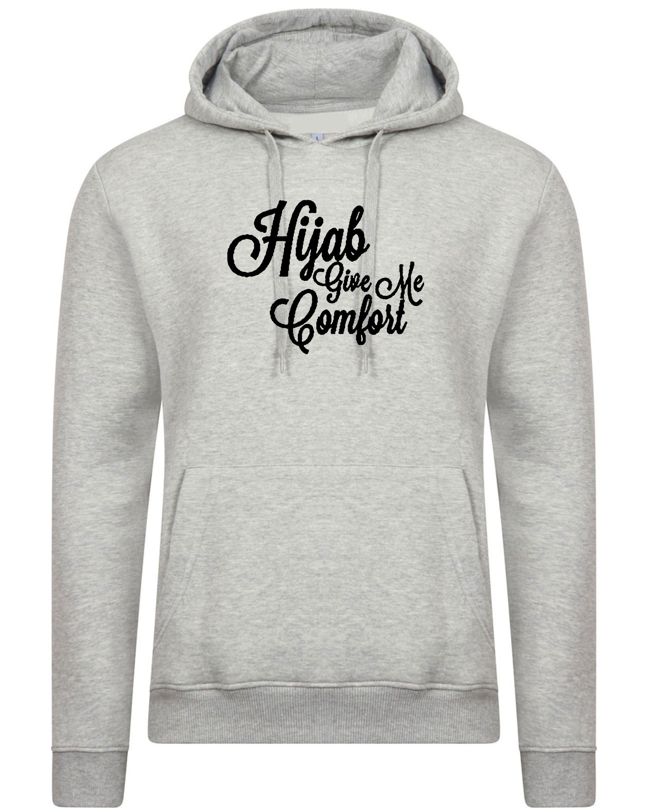 Hijab give me comfort mulsims hoody womens hijabi ladies gift for desi muslims hood hooded top