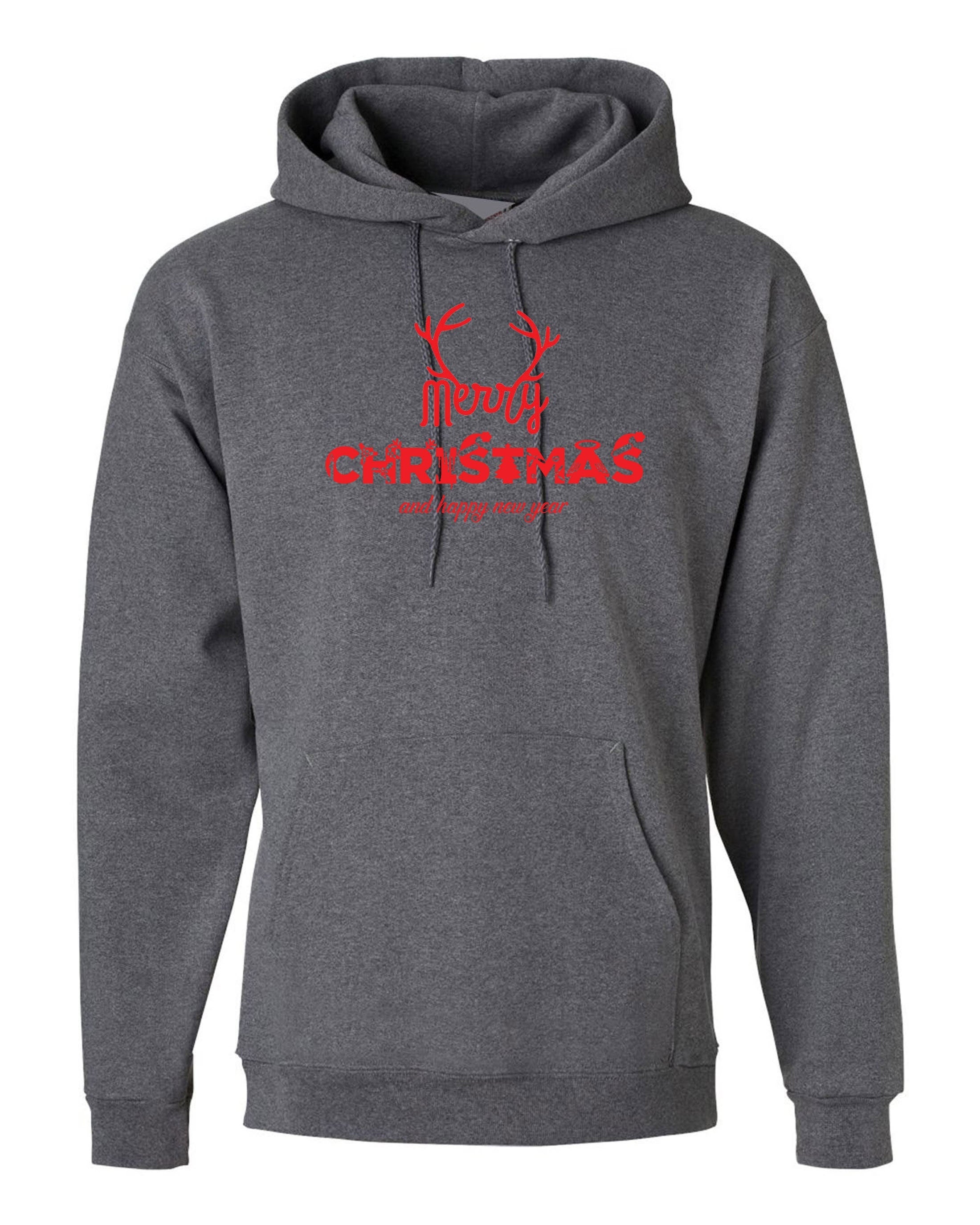 Merry christmas and happy new year hoodie hoody hood hooded gift xmas present unisex top ladies mens womens top trending