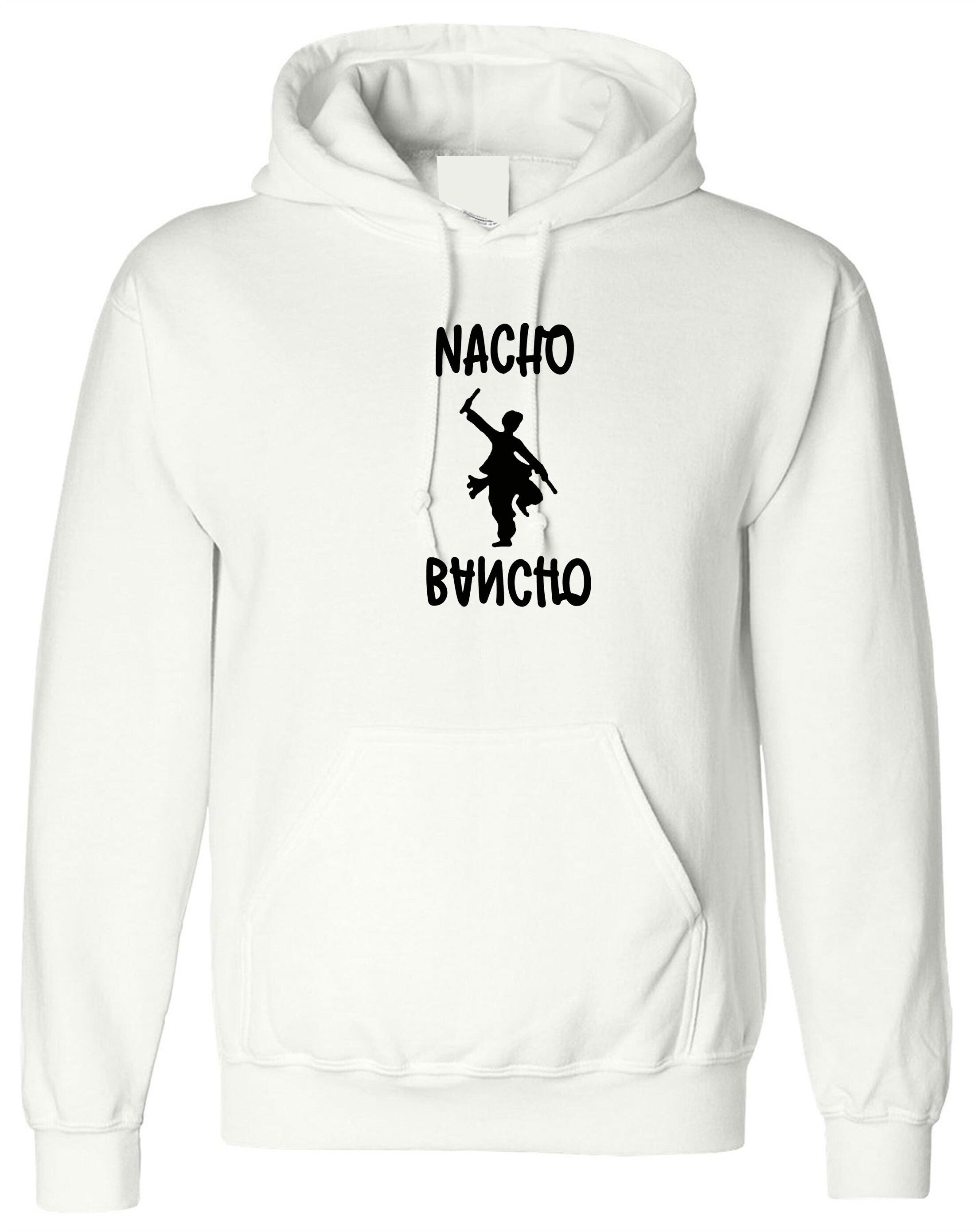 Nacho bancho funny indian desi gujarati hoodie hoody hood hooded hindi gift for gujarati garba dandiya dance friend birthday