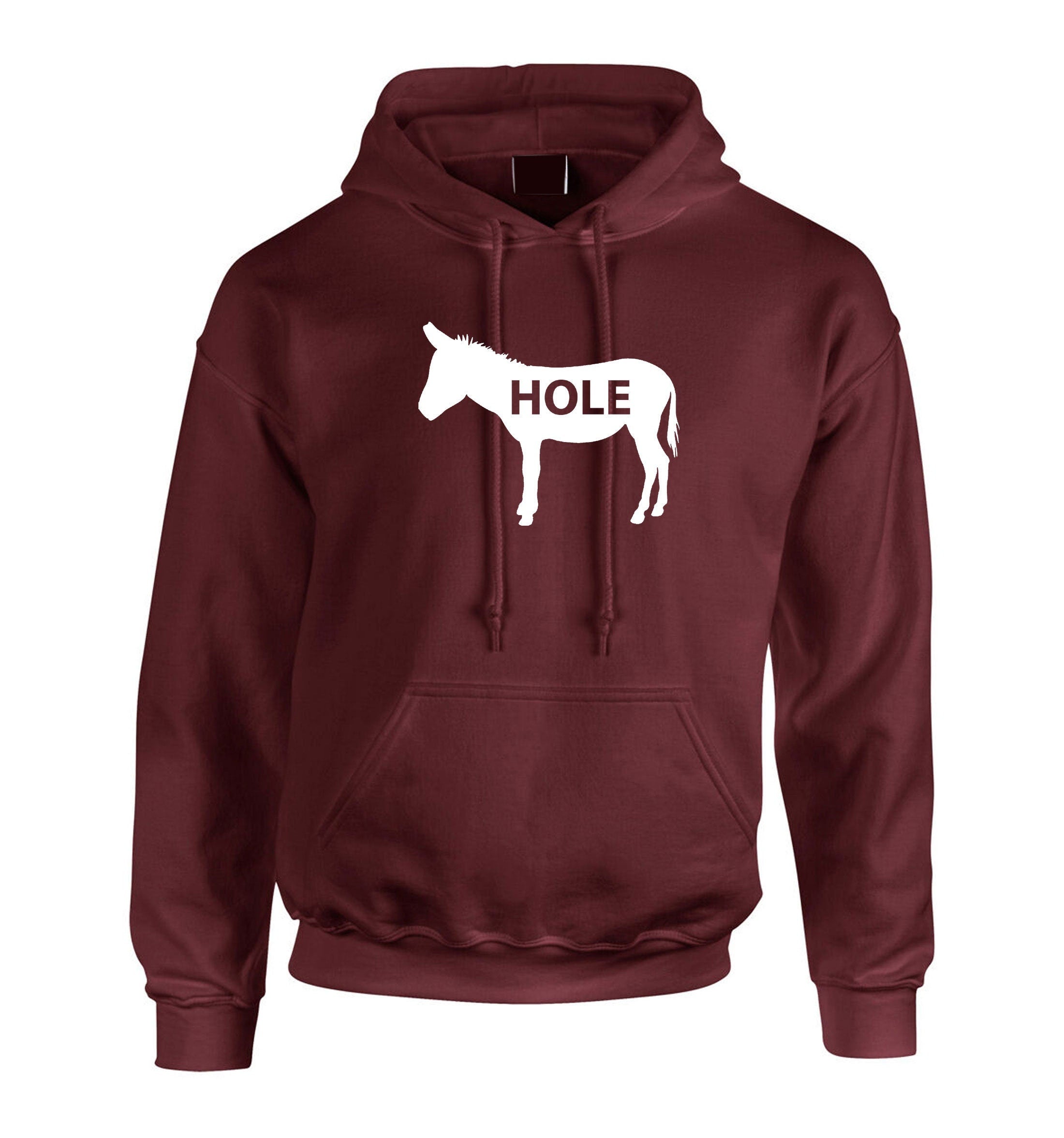 Funny mens a**hole joke humour naughty mens hoodie hoody hood hooded womens unisex birthday gift for friend xmas christmas rude