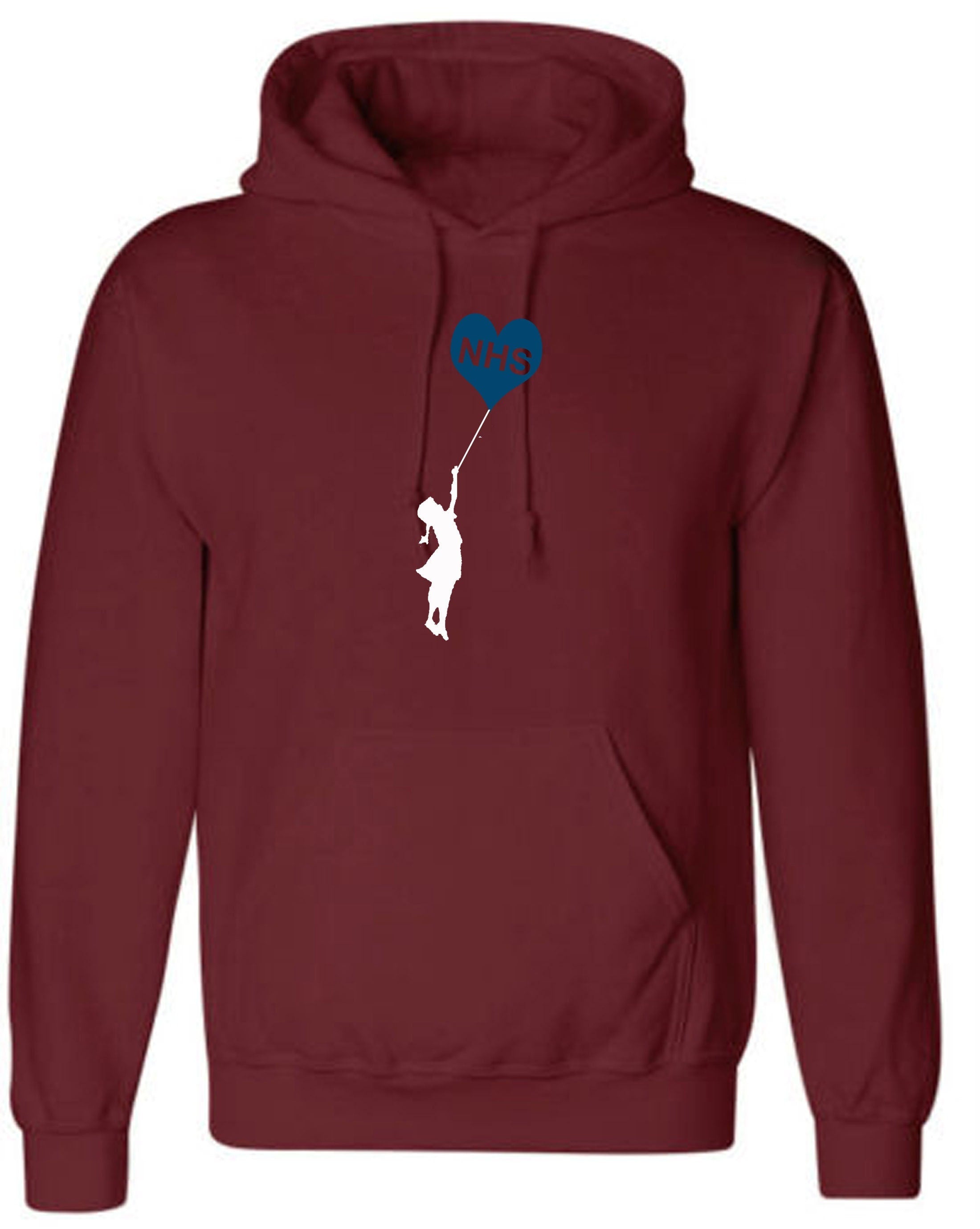 Nhs heart girl nhs heroes heart stay home now hoodie hoody hood hooded support nhs don't be covidiot fitness top gift pandemic