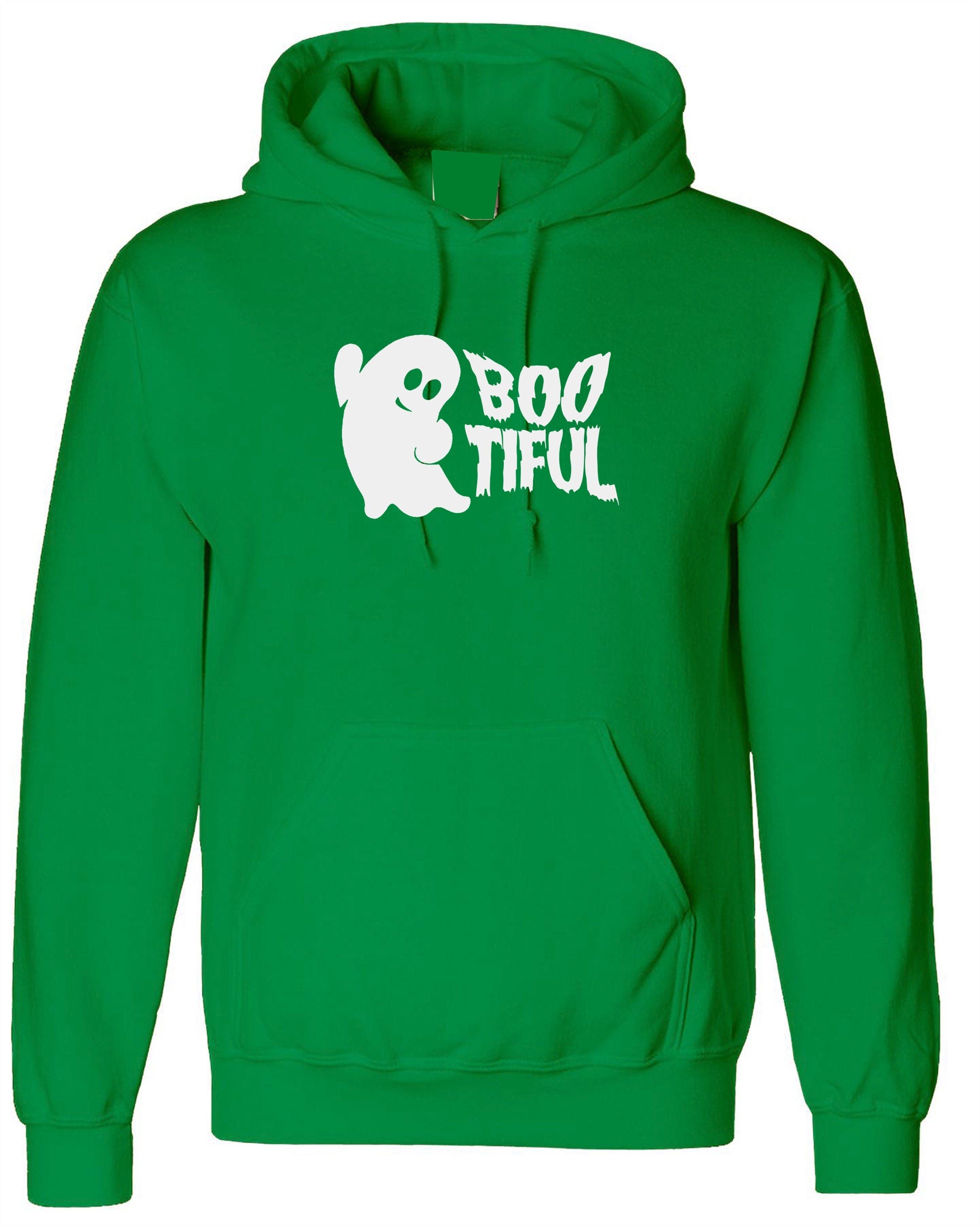 Funny ghost for halloween costume outfit mens womens unisex have a boo-tiful day hoodie hoody hood hooded beautiful boo joke ladies