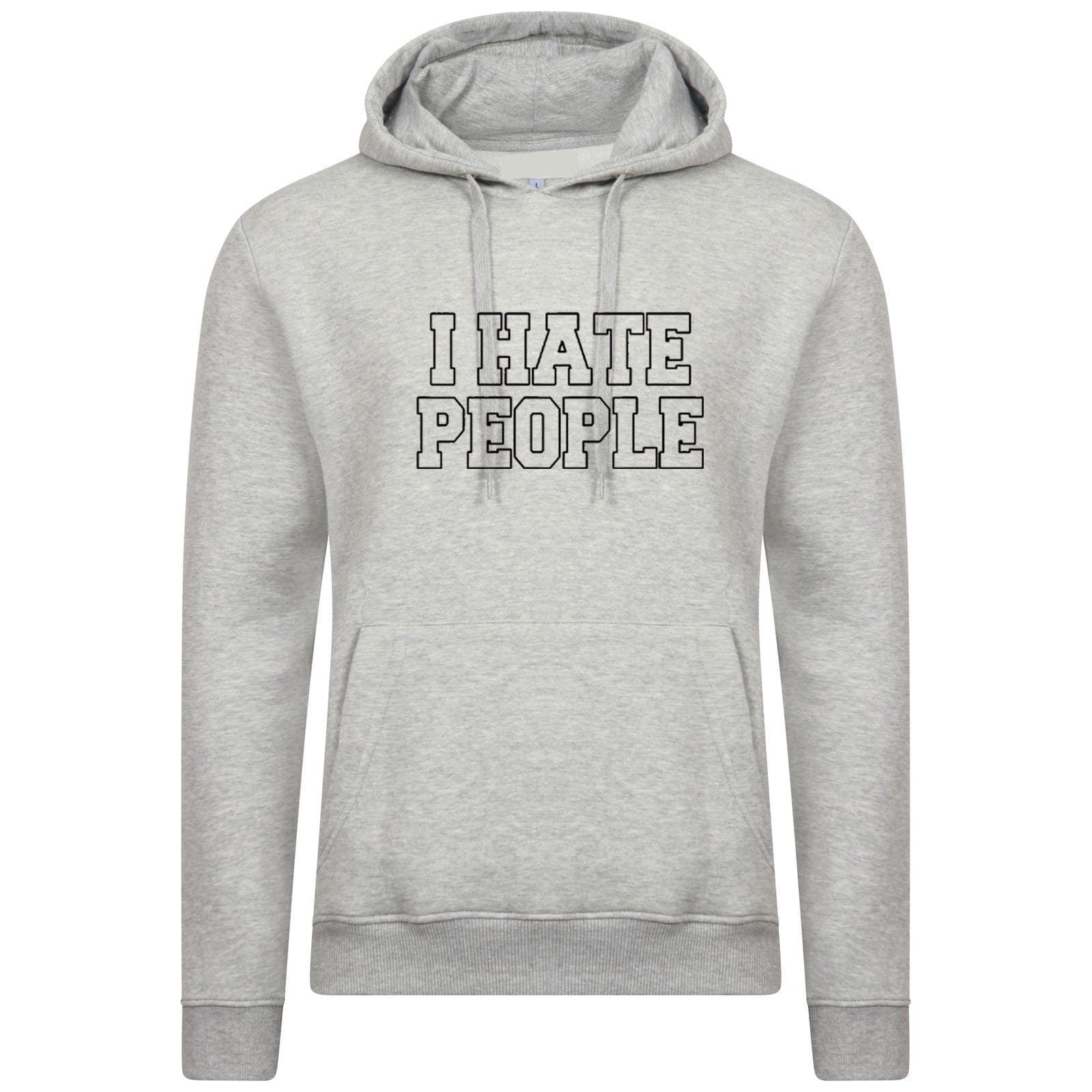 I hate people hoodie hoody hood hooded joke womens ladies xmas valentines funny anti people anti social top unisex rude