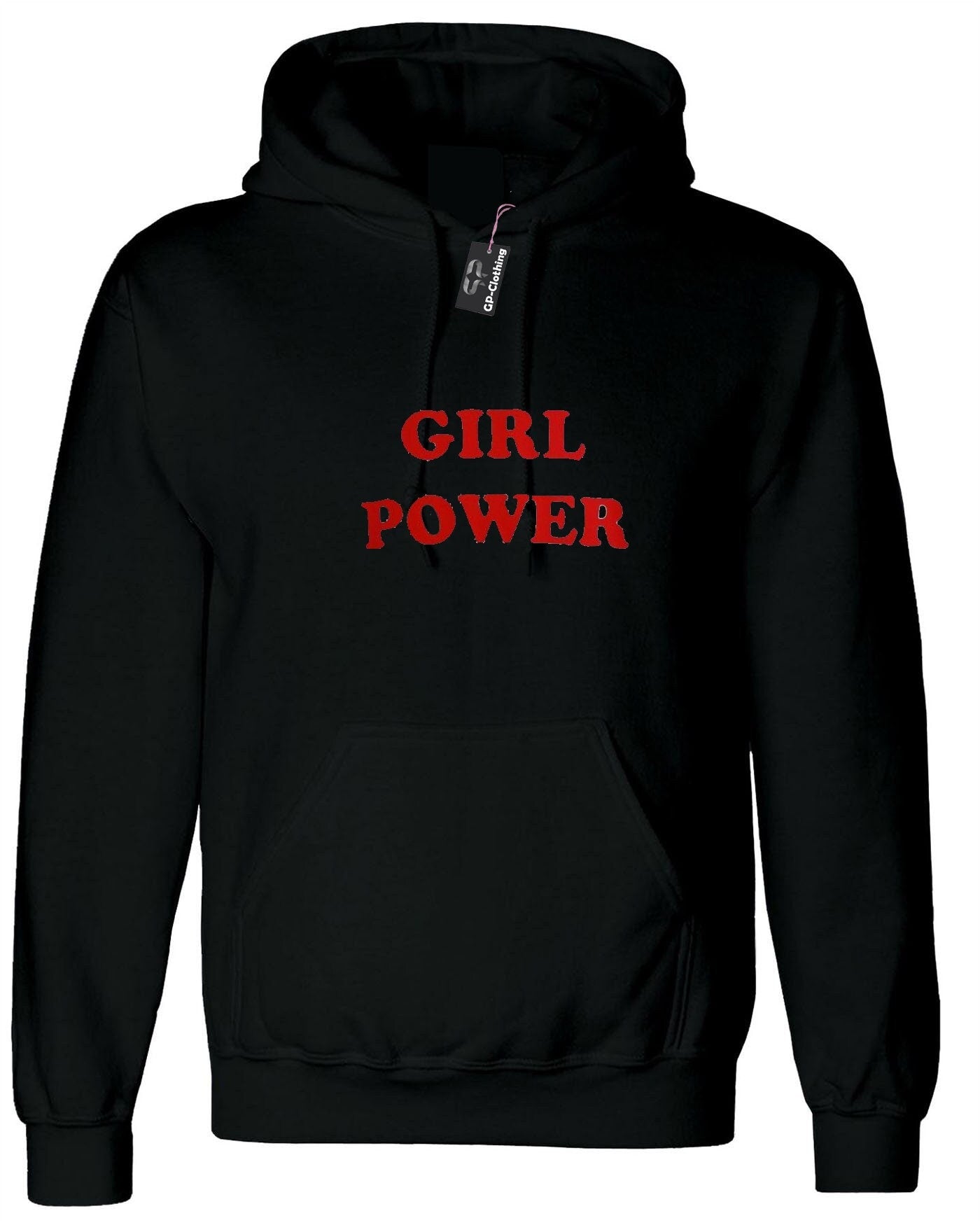 Girl power hoodie hoody hood hooded girl power grl pwr, feminist, girl power, feminist feminism protest womens day gift