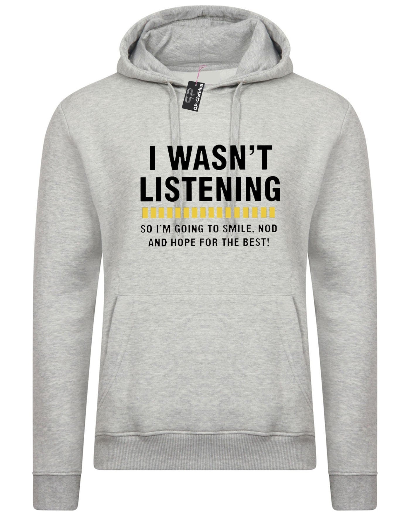 I wasn't listening top funny hoodie hoody hood hood hooded rude sarcastic joke novelty womens mens unisex birthday gift xmas