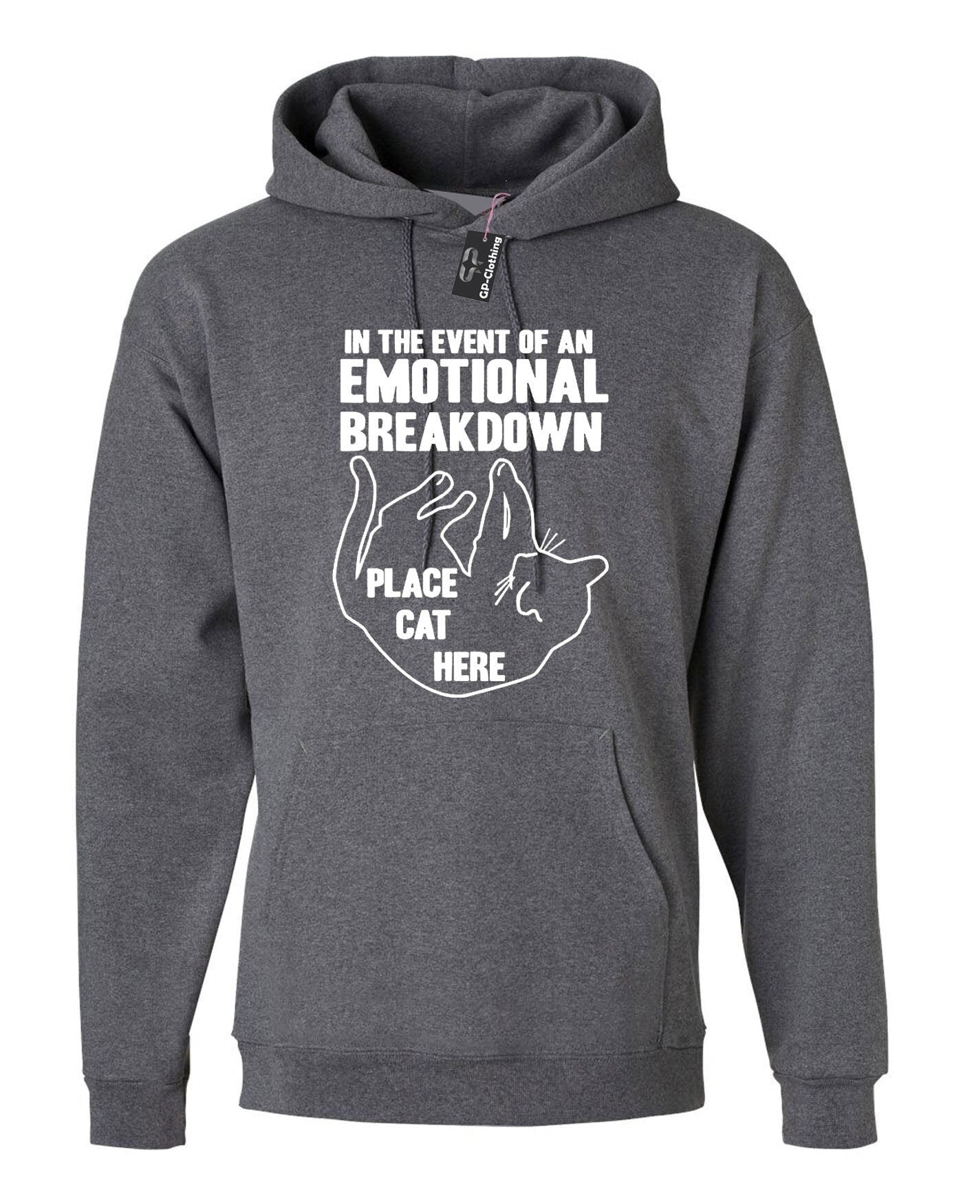 In case of emotional breakdown place cat here funny cat lovers hoodie hoody hood hooded gift funny unisex ladies womens top