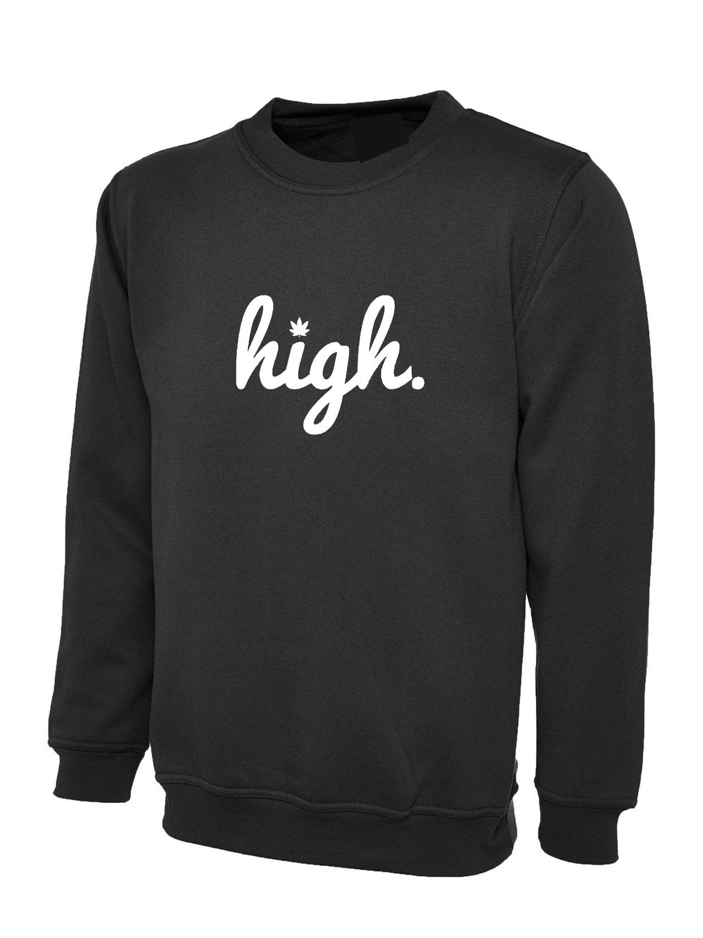 High sweatshirt jumper sweater shirt printed hype religion dope top hipster funny swag street unisex top present mens partywear