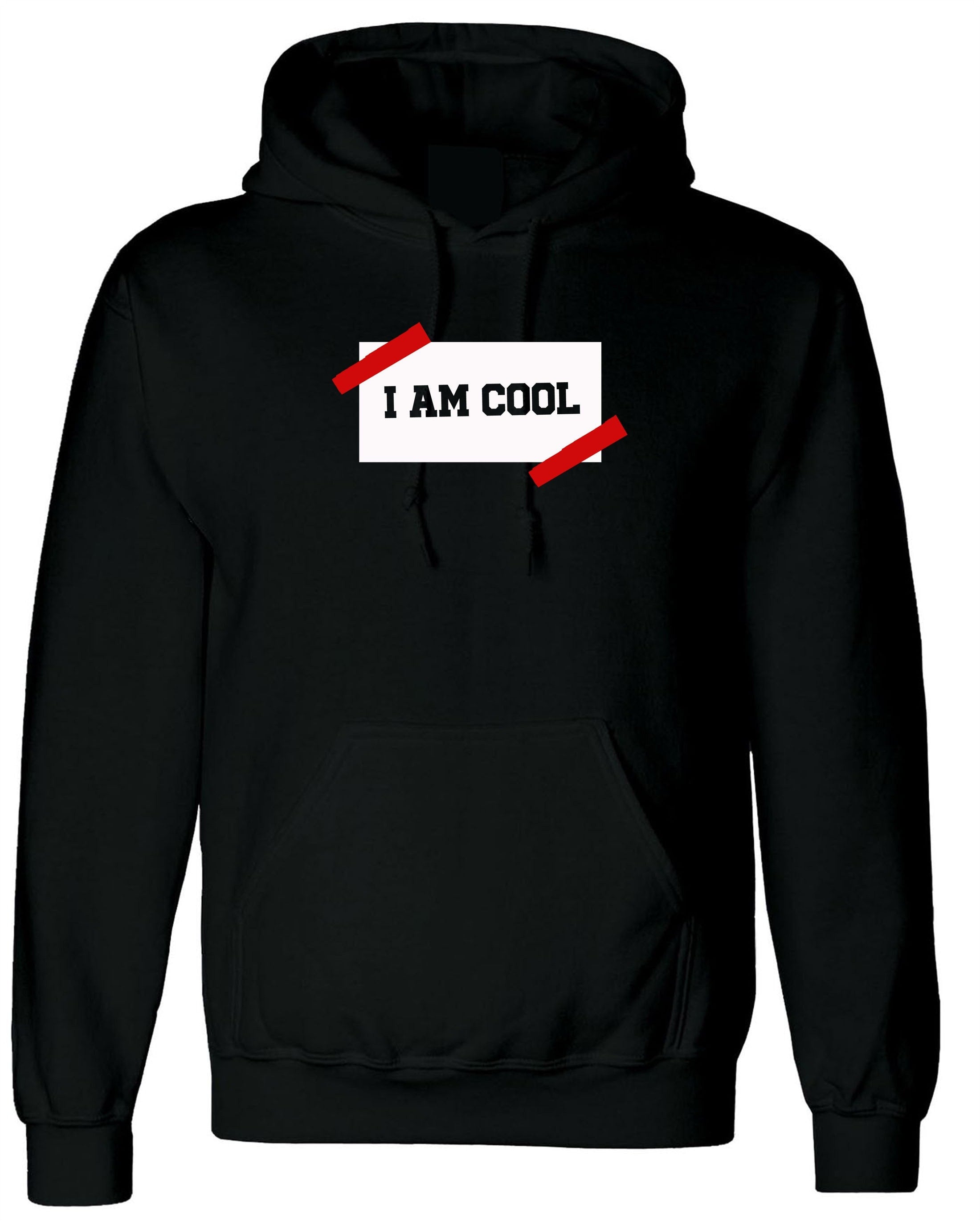 I am cool cute men ladies birthday gift hoodie hoody hood hooded partywear christmas present eid gift womens top trending