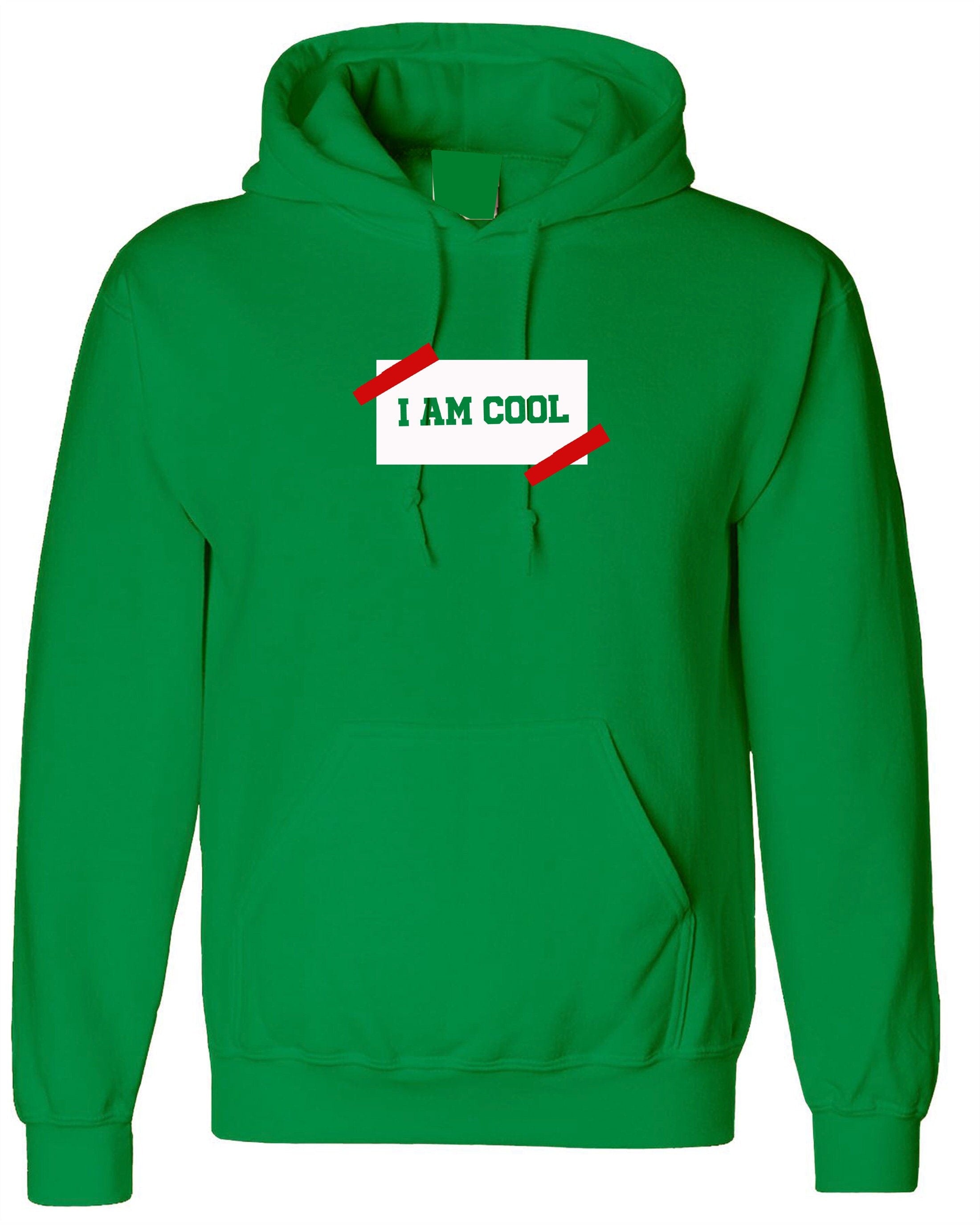 I am cool cute men ladies birthday gift hoodie hoody hood hooded partywear christmas present eid gift womens top trending