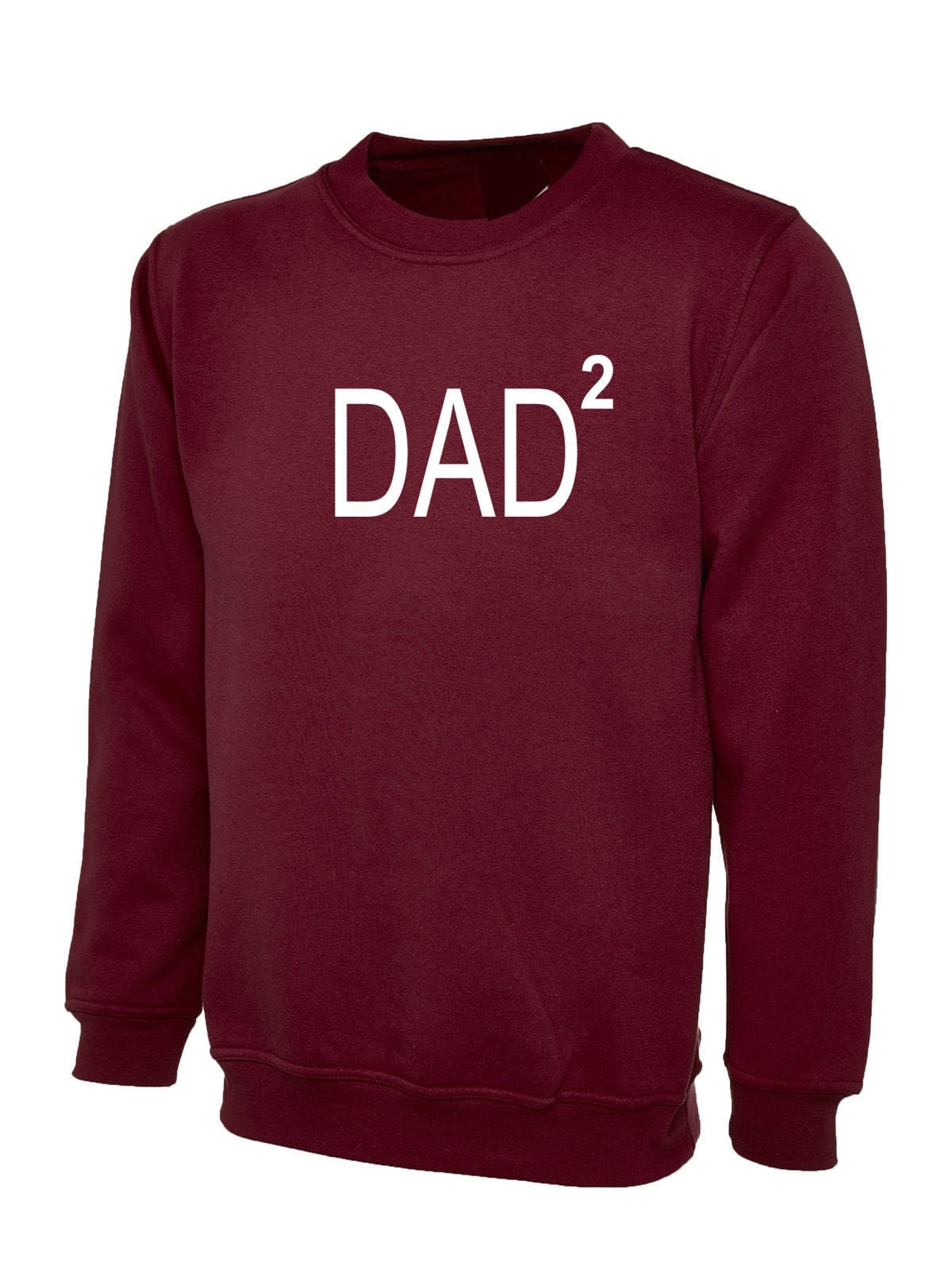 Dad 2 sweatshirt jumper sweater shirt expecting again idea mens father's day gift becoming dad of second baby top pregnancny annoucement