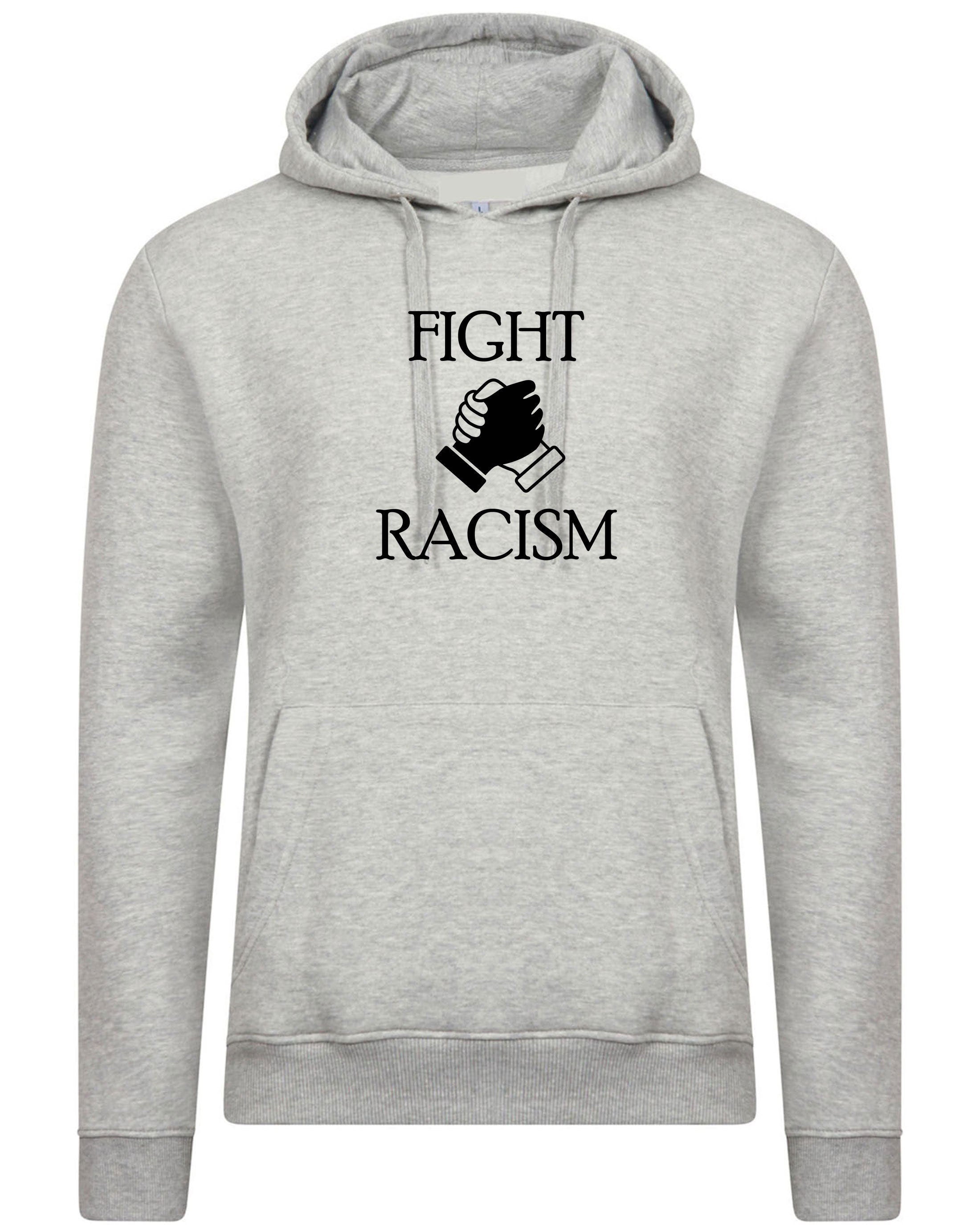 Black lives fight racism hoodie hoody hood hooded for adults support equality racial equality say no to discrimination racism unisex