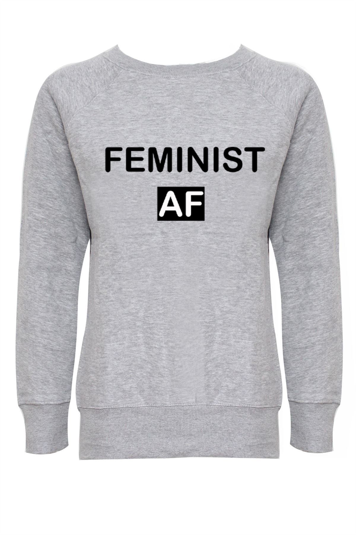 Feminist sweatshirt jumper sweater shirt shirt slogan grunge top tumblr activist feminism girl power slogan ladies womens day gift