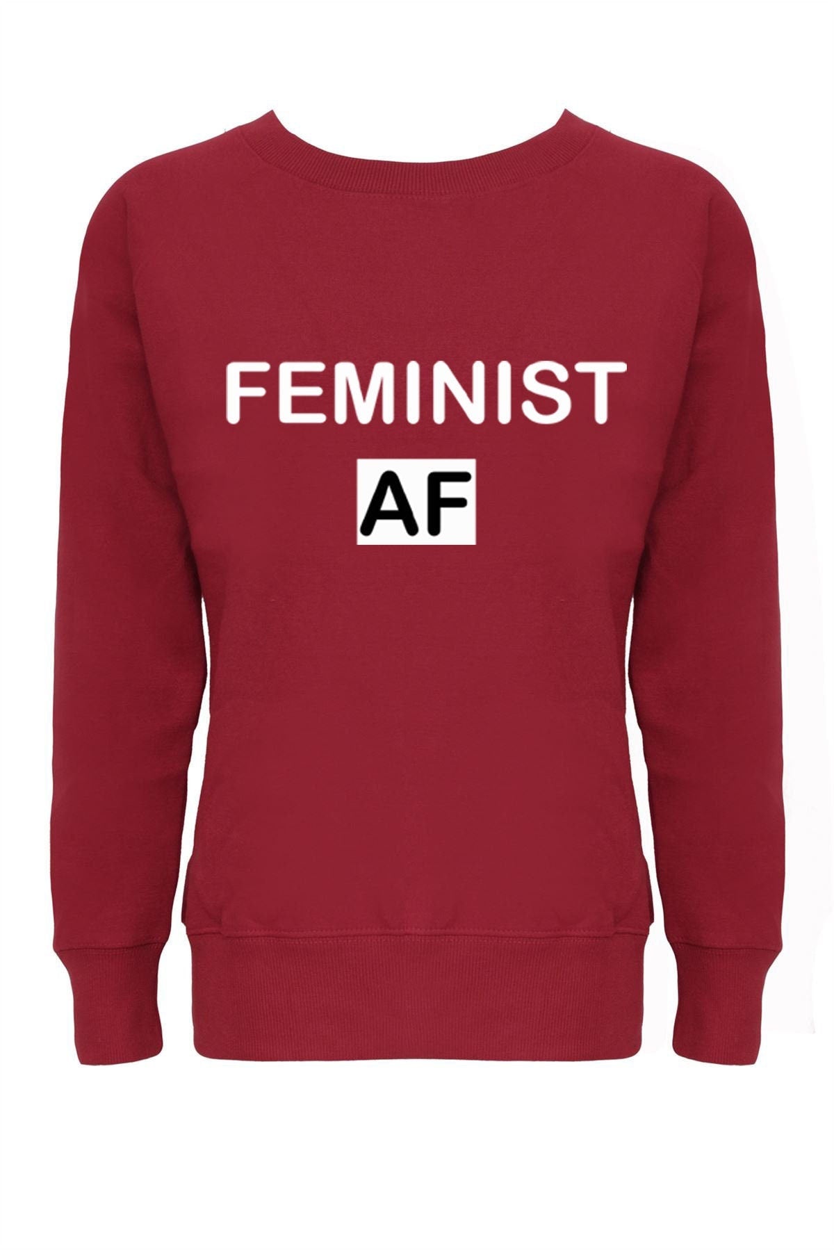 Feminist sweatshirt jumper sweater shirt shirt slogan grunge top tumblr activist feminism girl power slogan ladies womens day gift