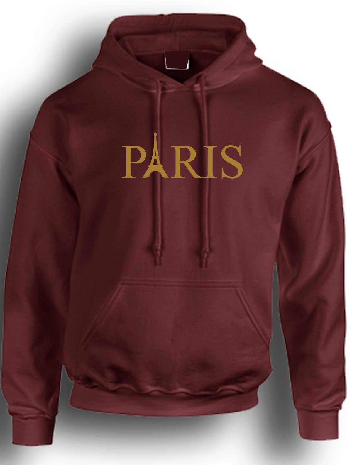 Paris hoodie hoody hood hooded i love france love paris tourism to france tourist top gift holiday trip unisex effel tower