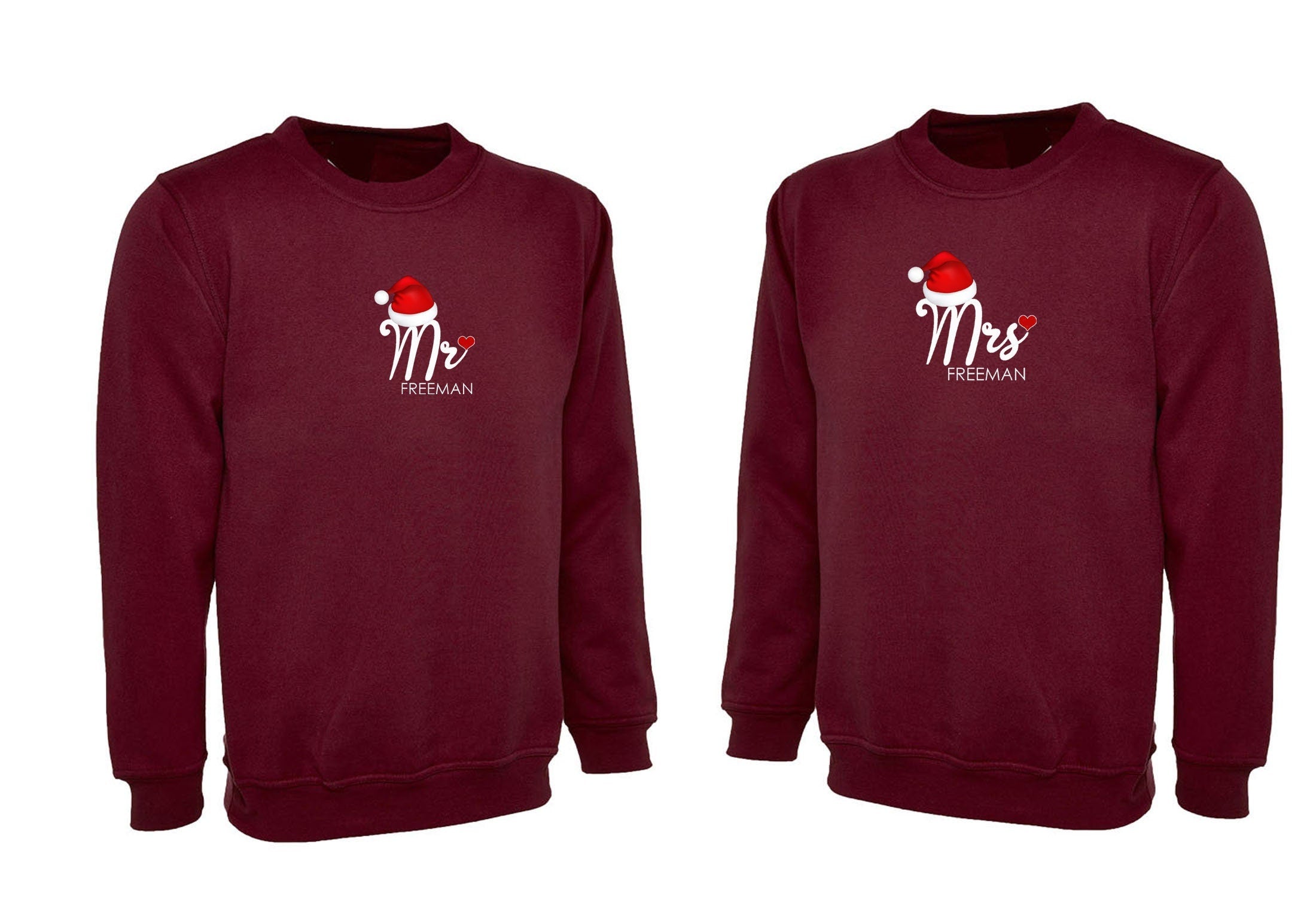 Mr. & Mrs. Couple Matching Christmas Sweatshirt