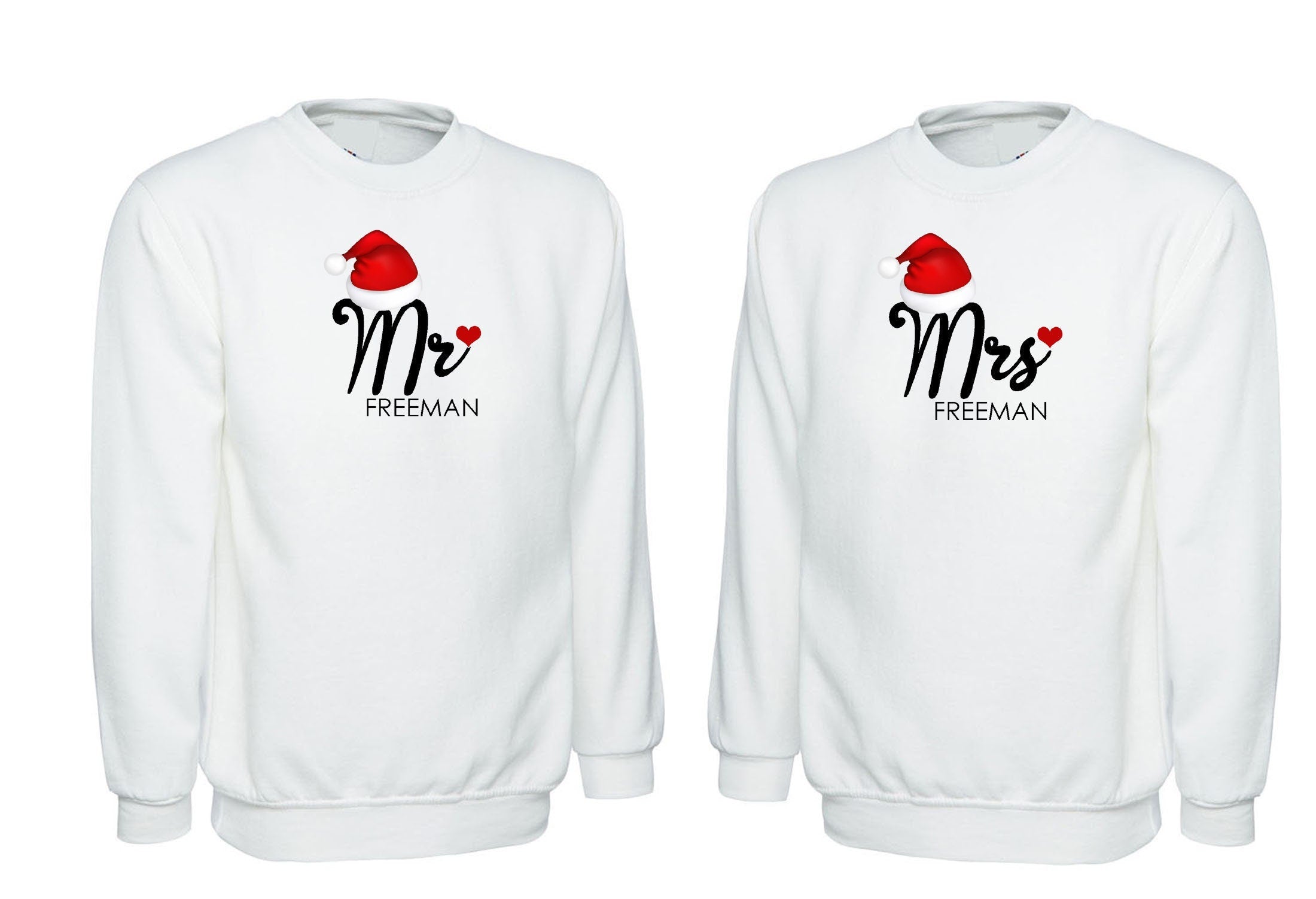 Mr. & Mrs. Couple Matching Christmas Sweatshirt