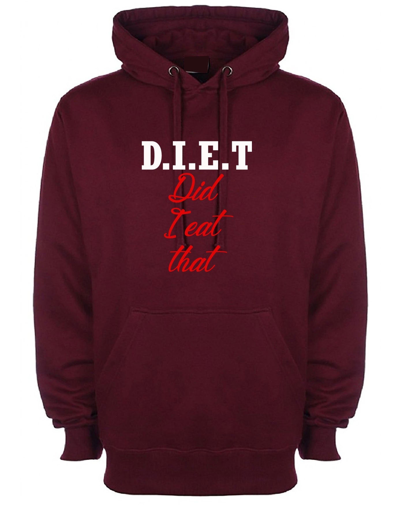 Did i eat that - funny diet hoodie hoody hood hooded women men ladies top workout gym slogan humor joke unisex top