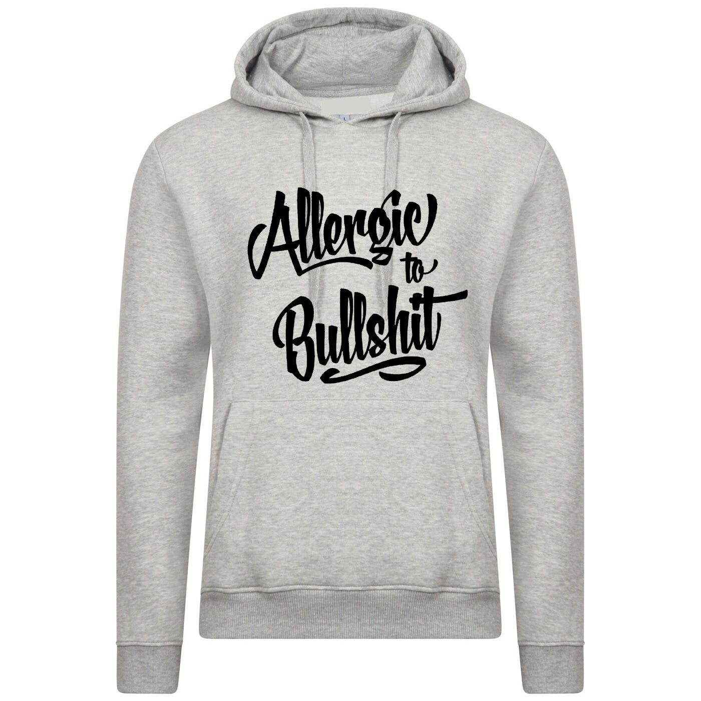 Allergic to bullshit hoodie hoody hood hooded street fashion urban cocaine high skate funny rude sarcastic womens unisex top