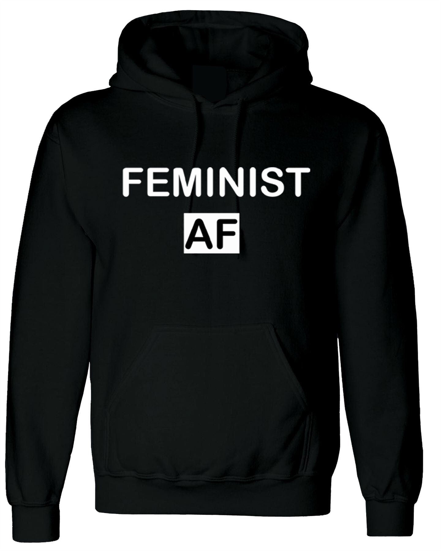 Feminist af hoodie hoody hood hooded slogan grunge top tumblr activist feminism girl power slogan ladies womens day gift