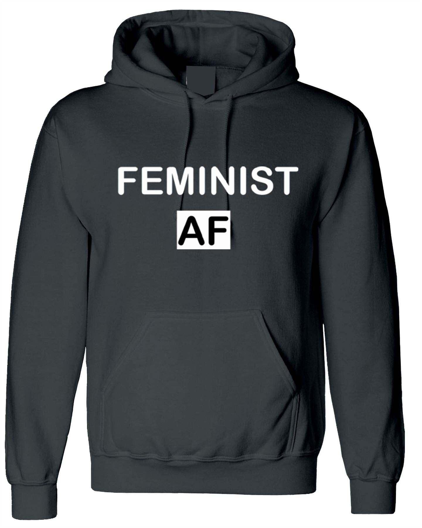 Feminist af hoodie hoody hood hooded slogan grunge top tumblr activist feminism girl power slogan ladies womens day gift