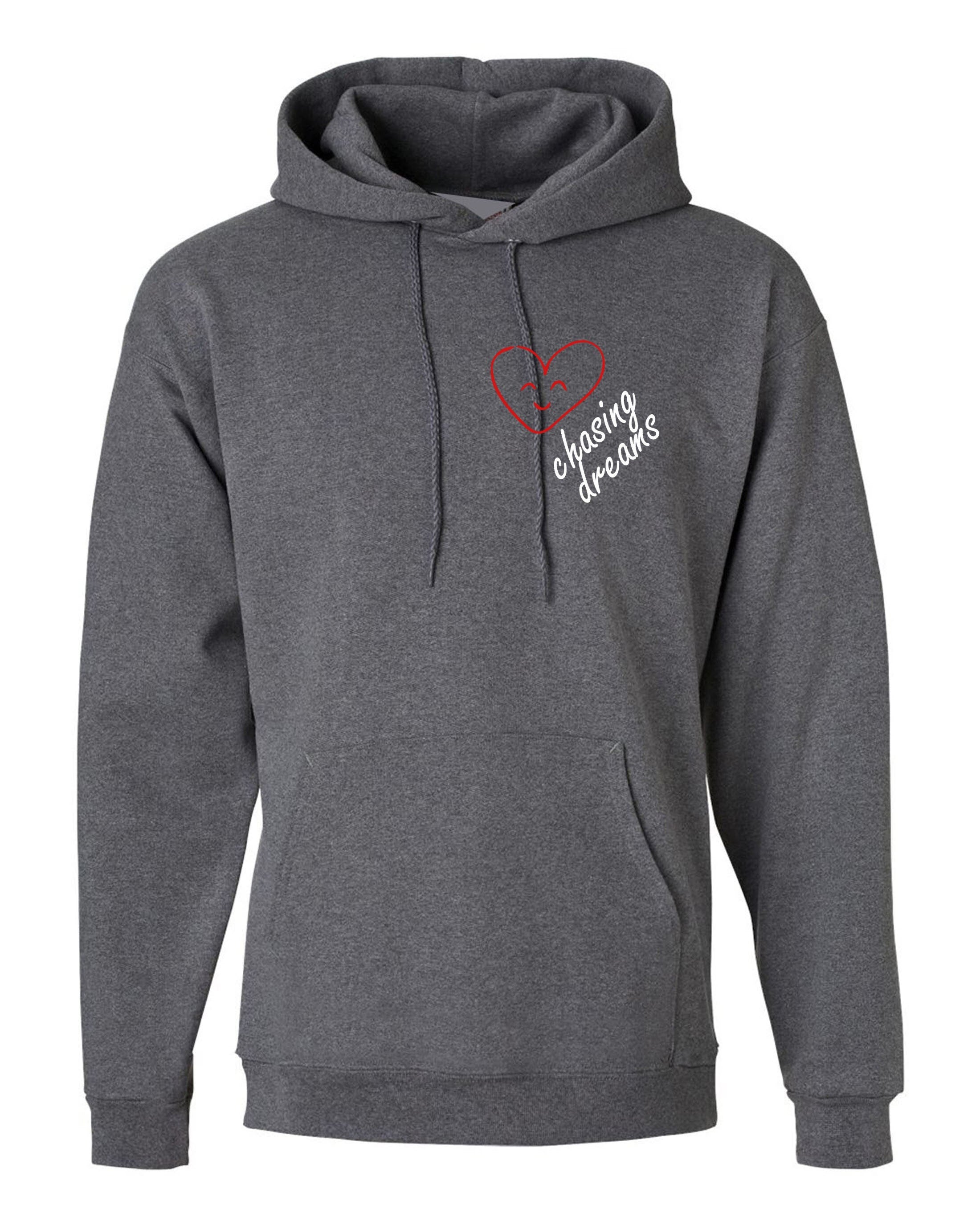 Chasing dreams inspirational motivational hoodie hoody hood hooded funny gift xmas birthday present unisex top ladies womens