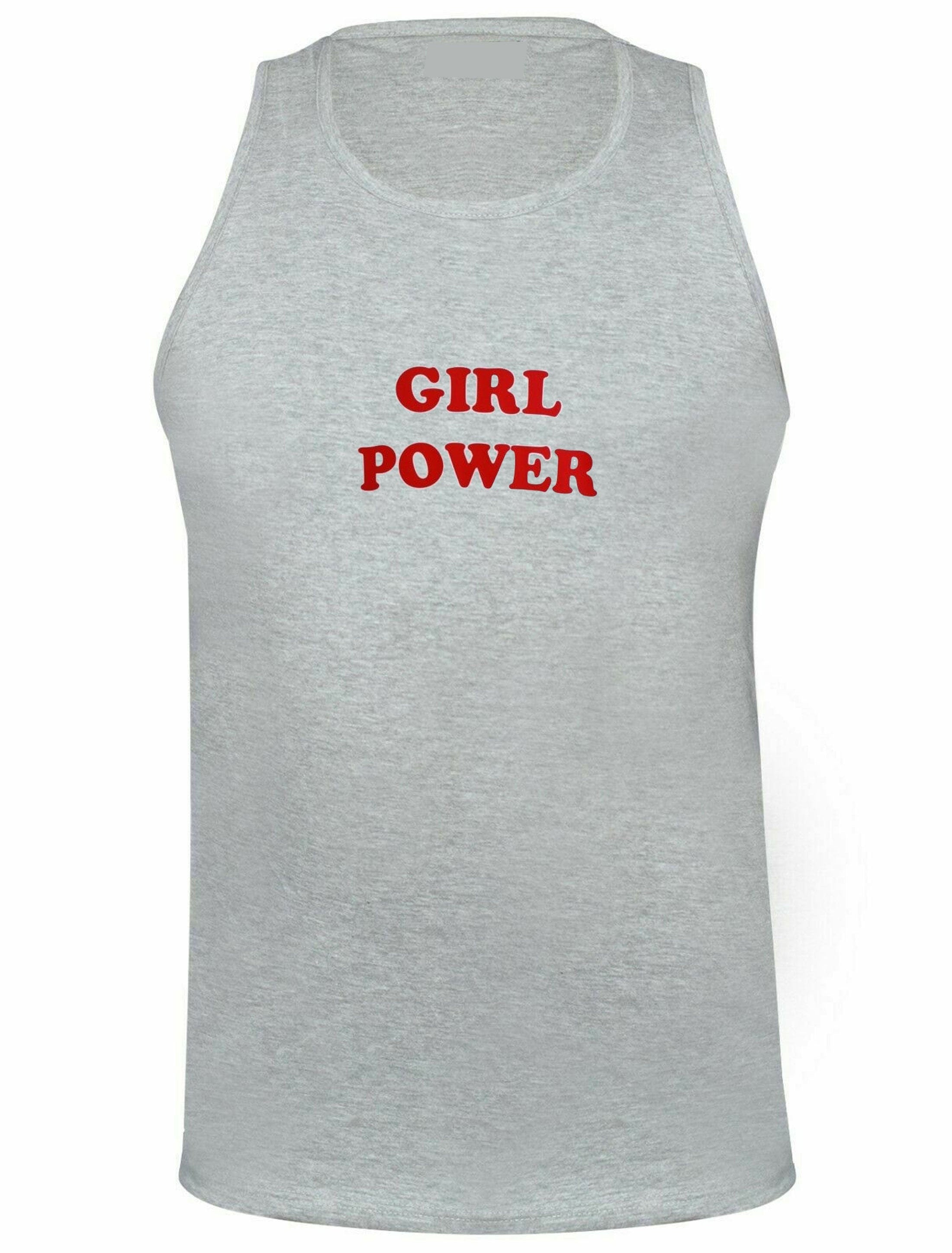 Girl power vest vests gym workout exercise girl power grl pwr, feminist, girl power, feminist feminism protest womens day gift