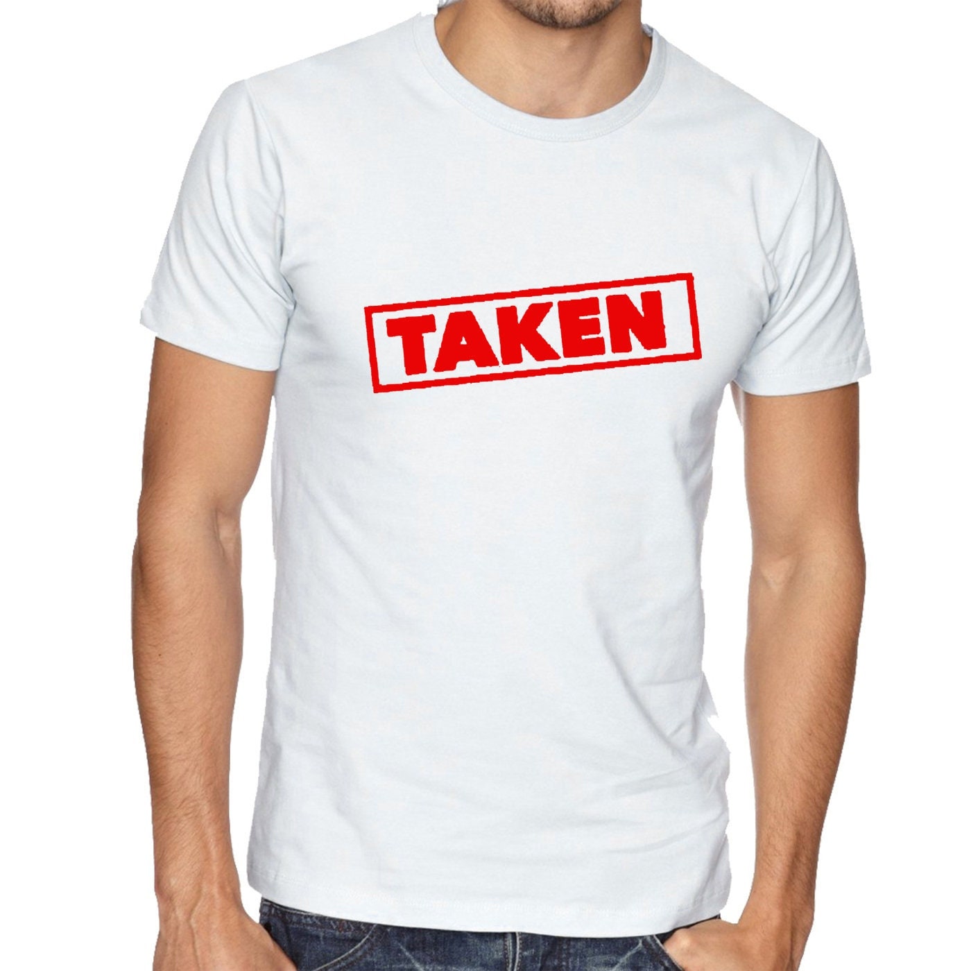 Taken t shirt tshirt t-shirt tee funny engagement married marriage gift present valentines top unisex womens ladies gents