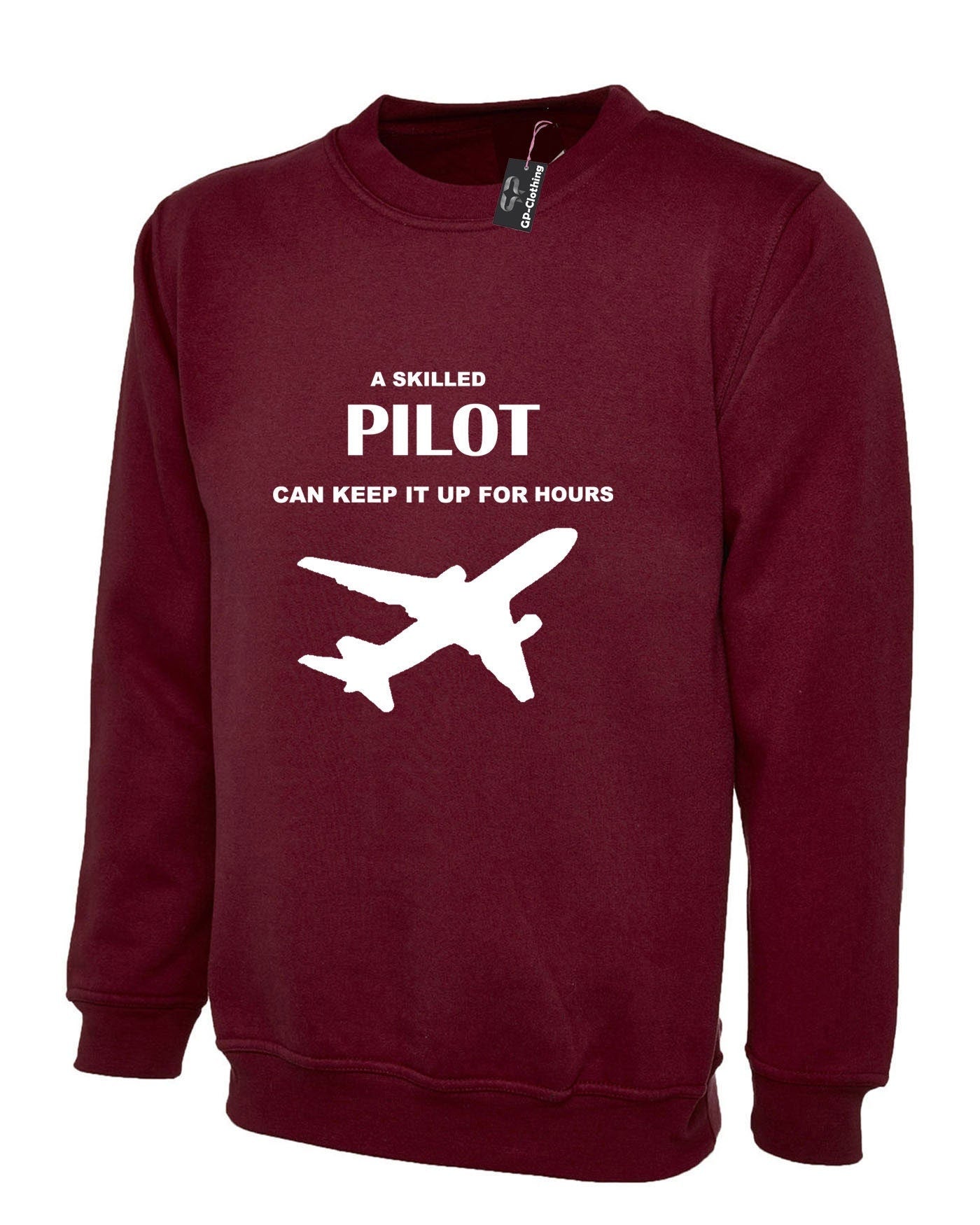 Pilot, aviation, flying sweatshirt jumper sweater shirt a skilled pilot - great pilot gift air force christmas gift xmas gift unisex