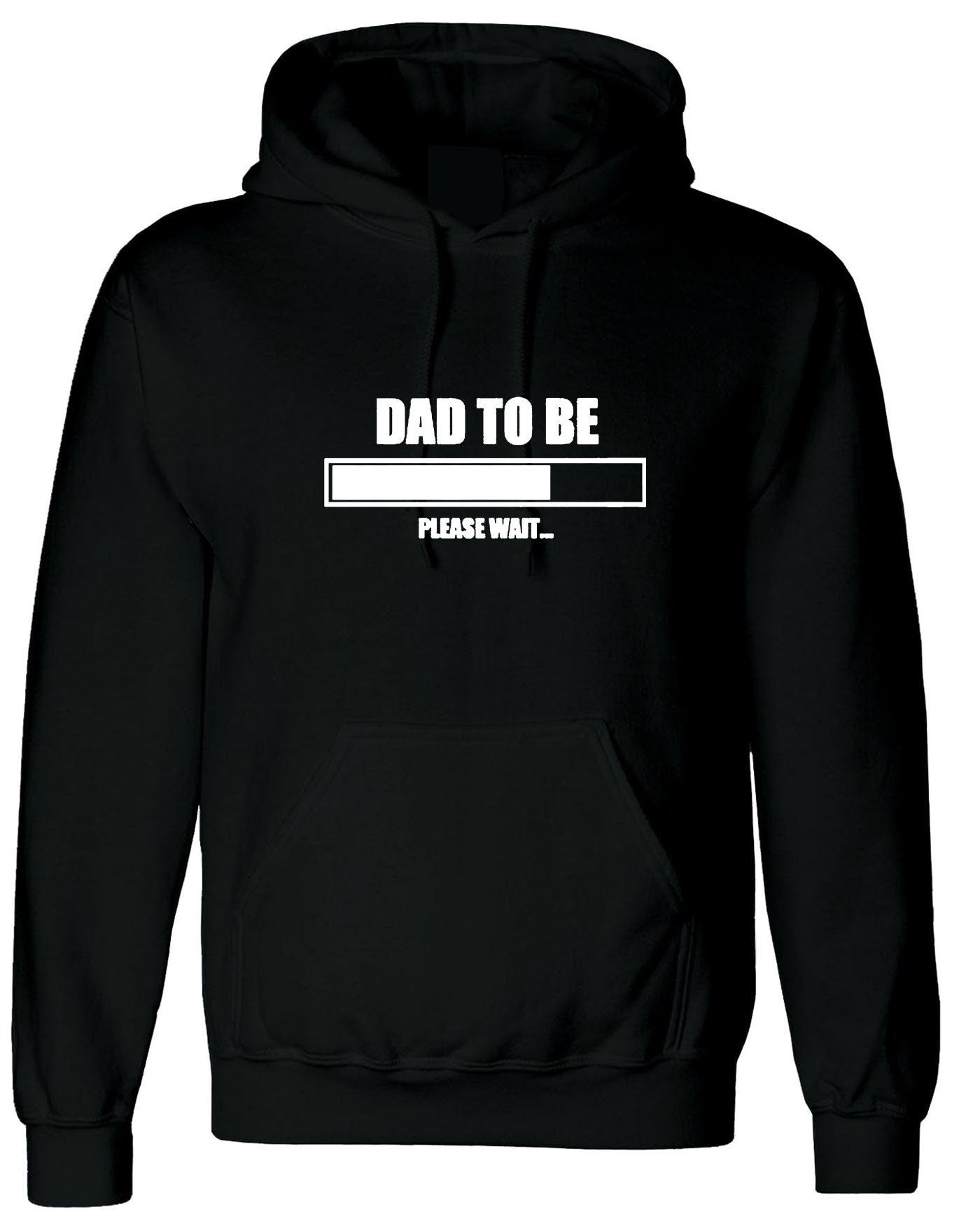 Dad to be hoodie hoody hood hooded expecting idea mens father top baby loading gift becoming dad pregnancny annoucement daddy