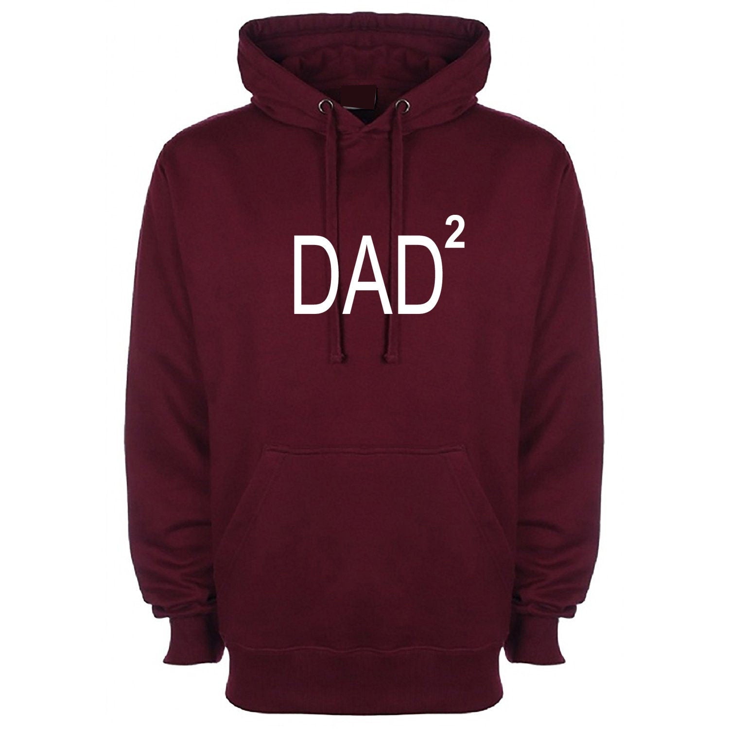 Dad 2 hoodie hoody hooded hood expecting again idea mens father's day gift becoming dad of second baby top pregnancny annoucement