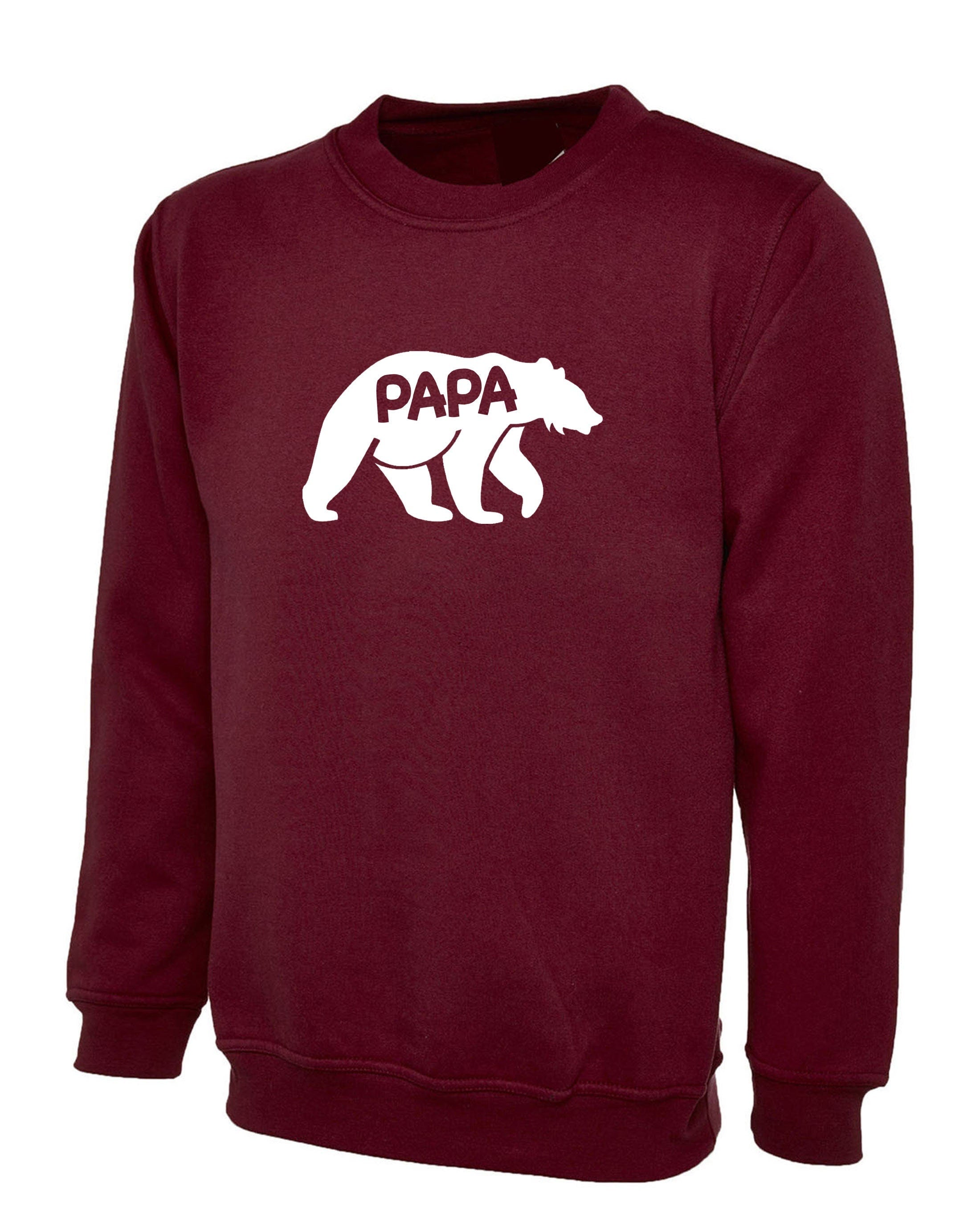 Beer papa shirt funny sweatshirt gift for father's day daddy dad papa, birthday gift valentines jumper sweater