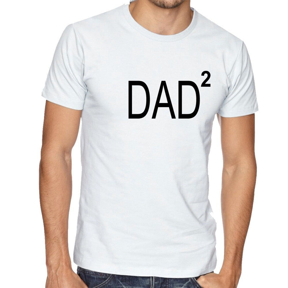 Dad 2 tshirt t shirt t-shirt tee shirt expecting again idea mens father's day gift becoming dad of second baby top pregnancny annoucement