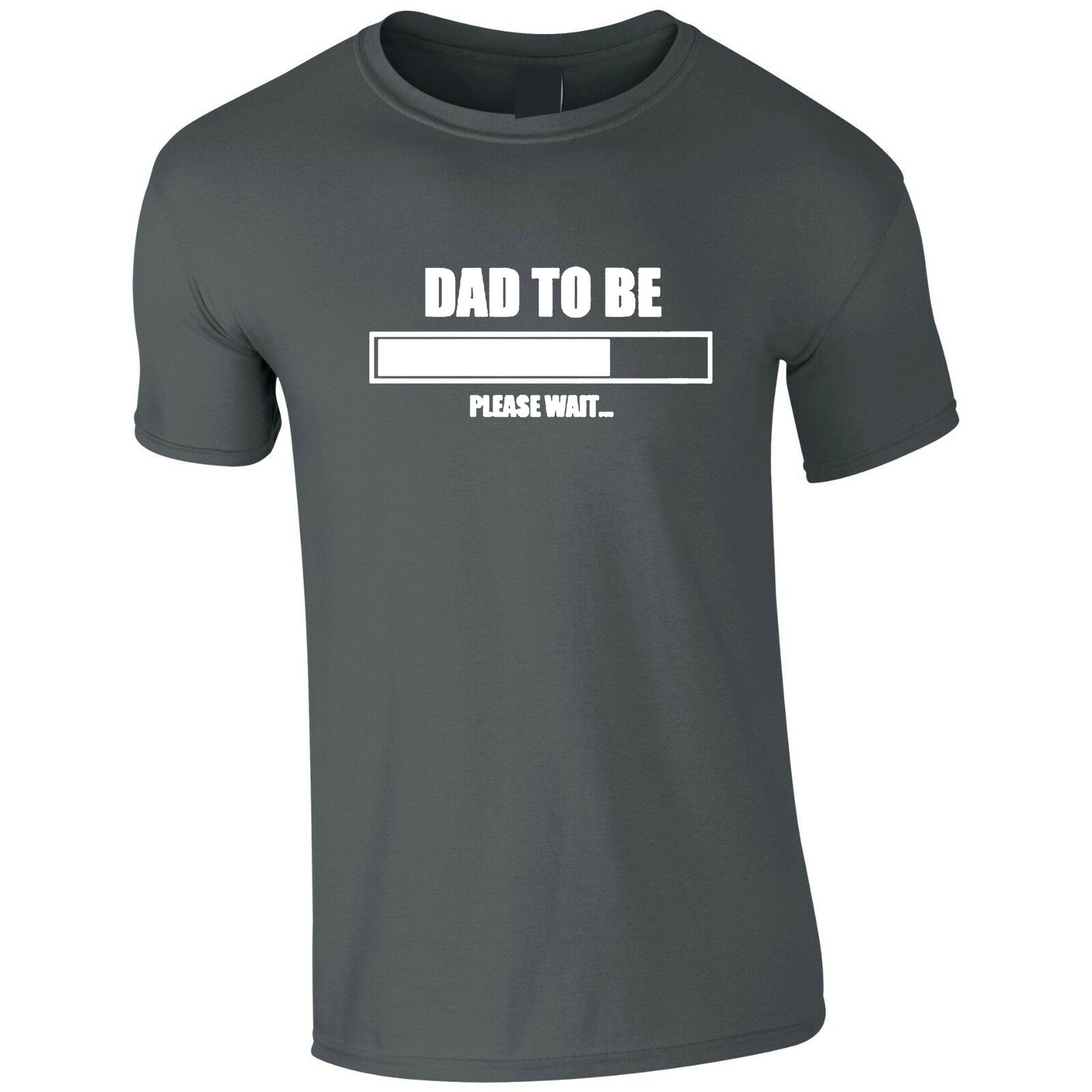 Dad to be t shirt tshirt t-shirt tee shirt expecting idea mens father top baby loading gift tee becoming dad pregnancny annoucement