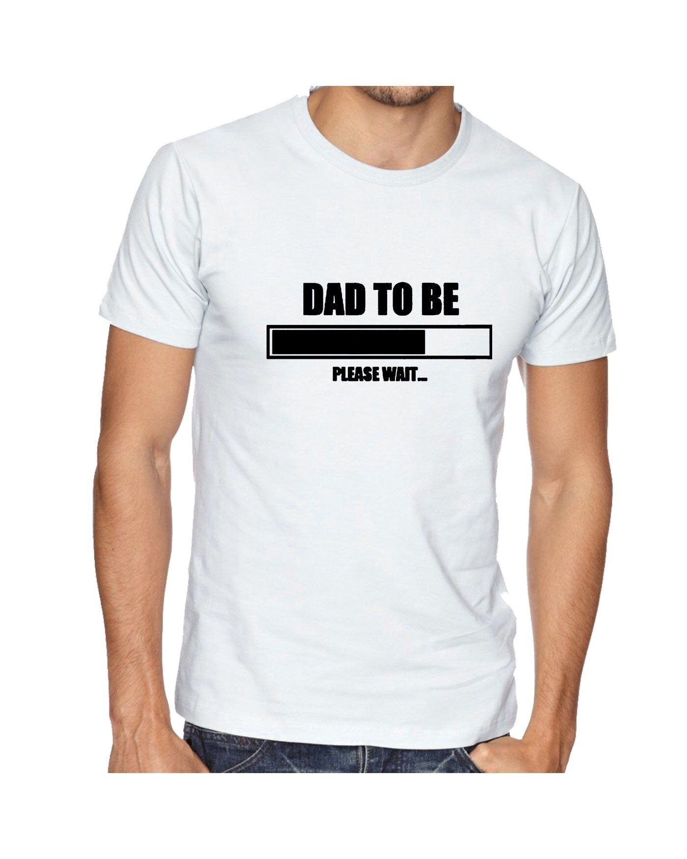 Dad to be t shirt tshirt t-shirt tee shirt expecting idea mens father top baby loading gift tee becoming dad pregnancny annoucement