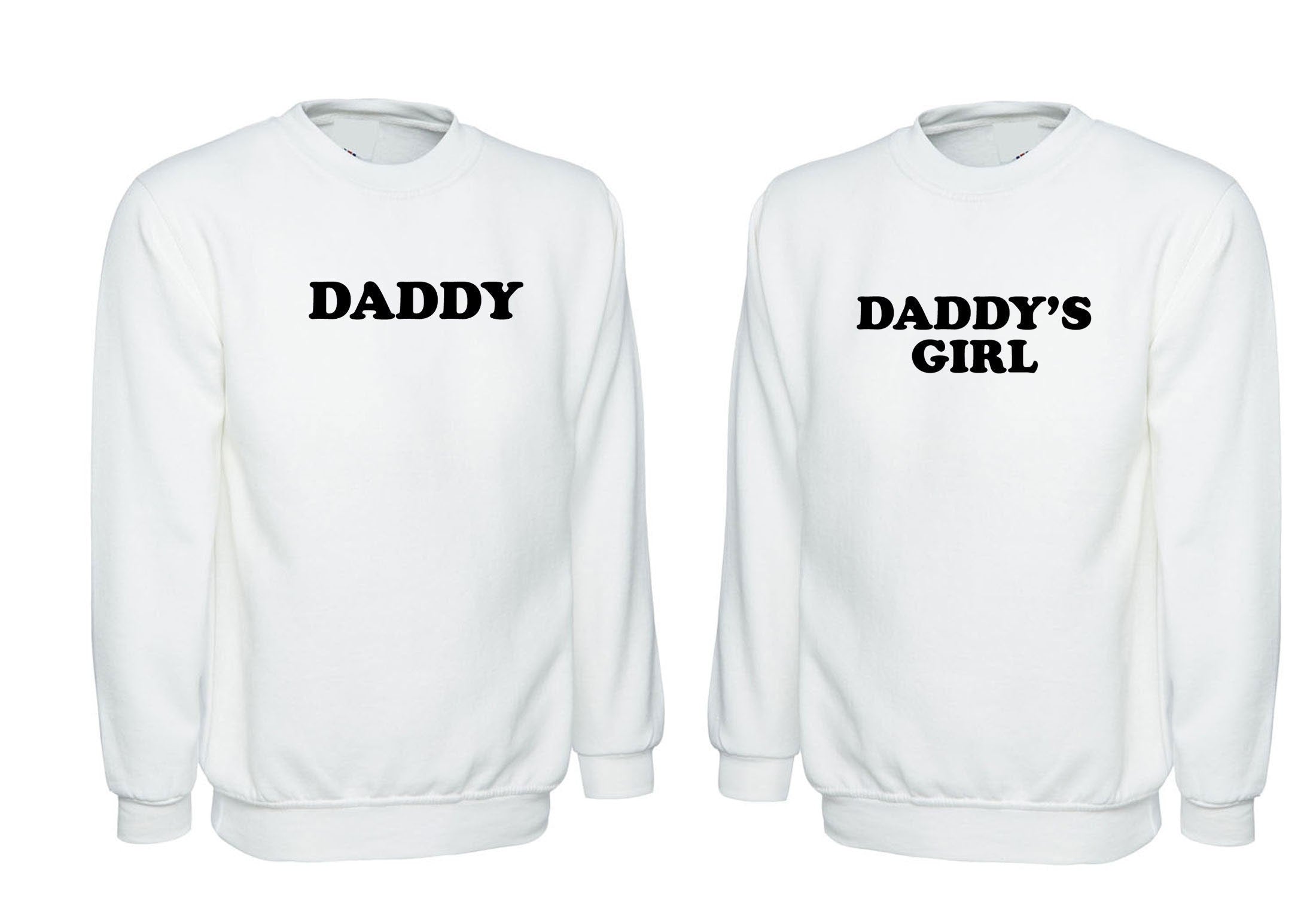 Couple matching shirts daddy daddý girl naughty funny husband wife gf bf funny valentine's gift outfit sweatshirt jumper sweater shirt