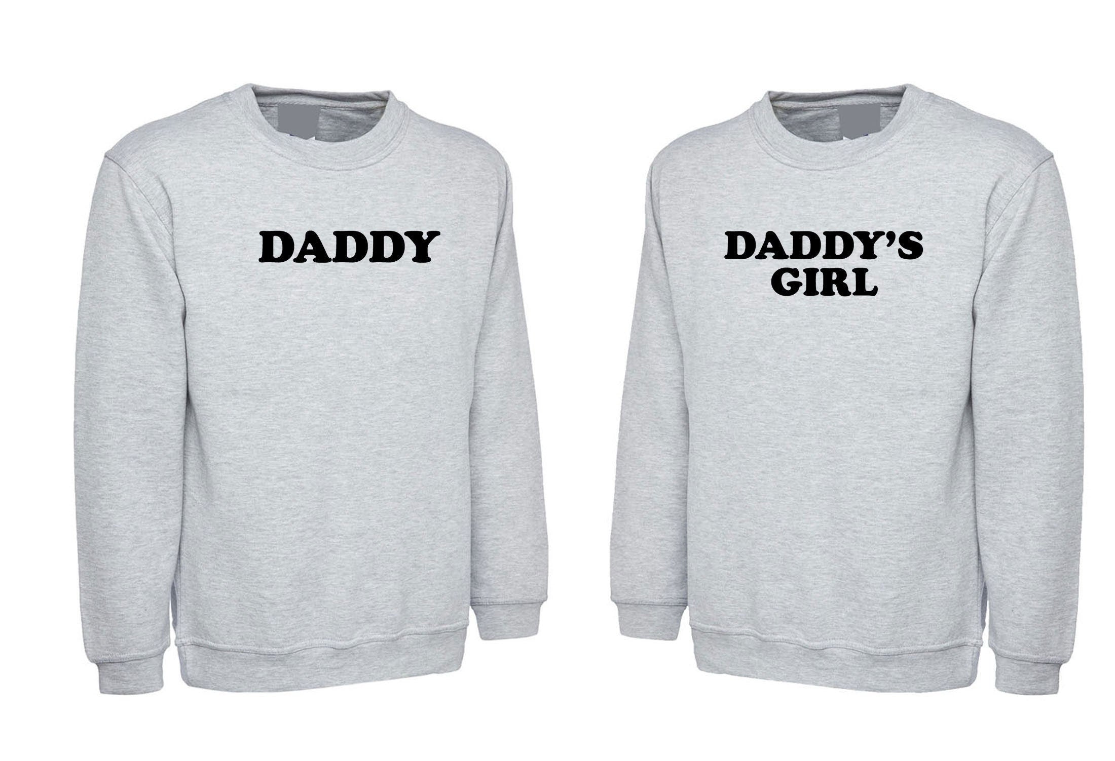 Couple matching shirts daddy daddý girl naughty funny husband wife gf bf funny valentine's gift outfit sweatshirt jumper sweater shirt