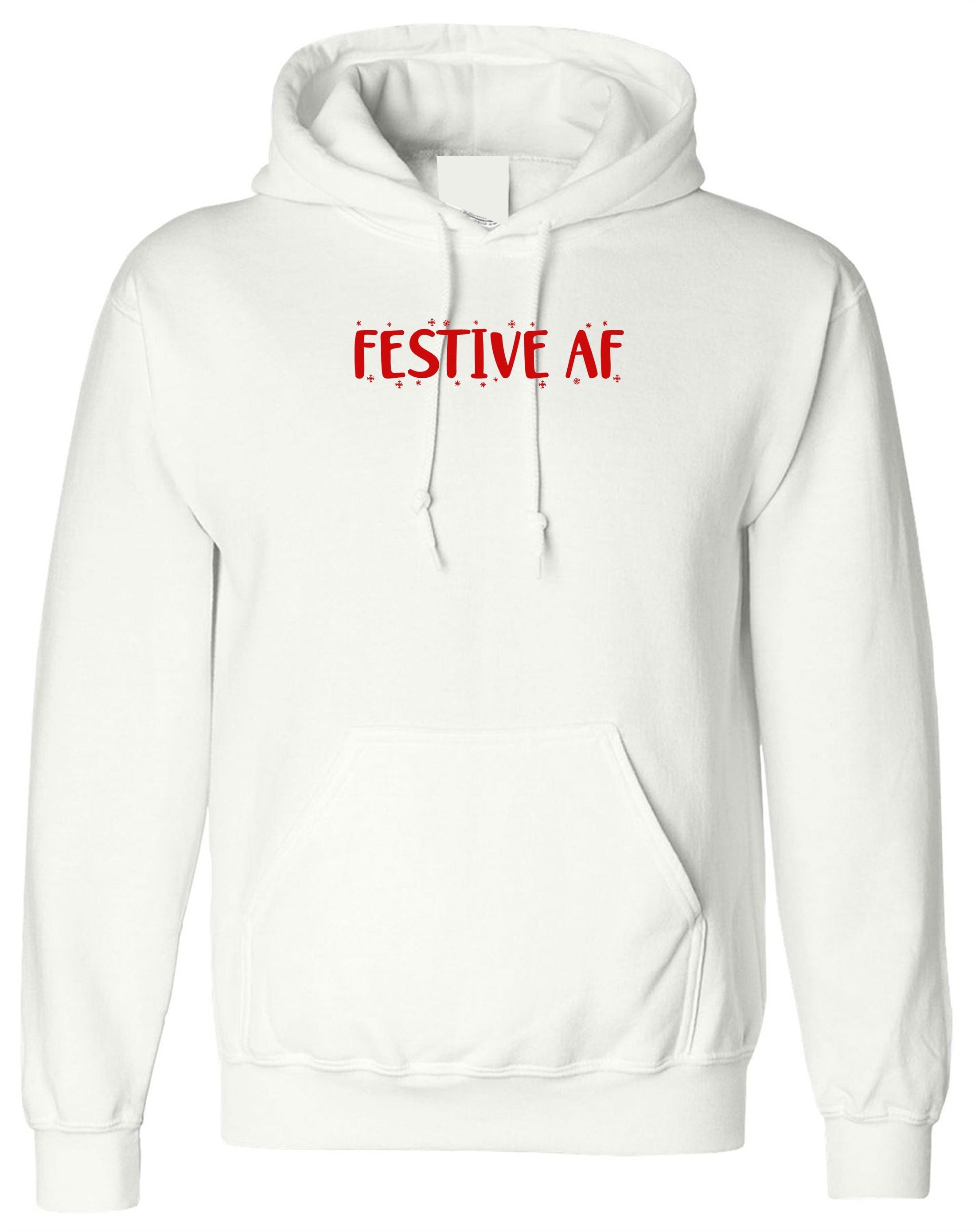 Festive af hoodie hoody hood hooded merry christmas xmas gift present fashion swag holiday festival mens womens ladies unisex gift