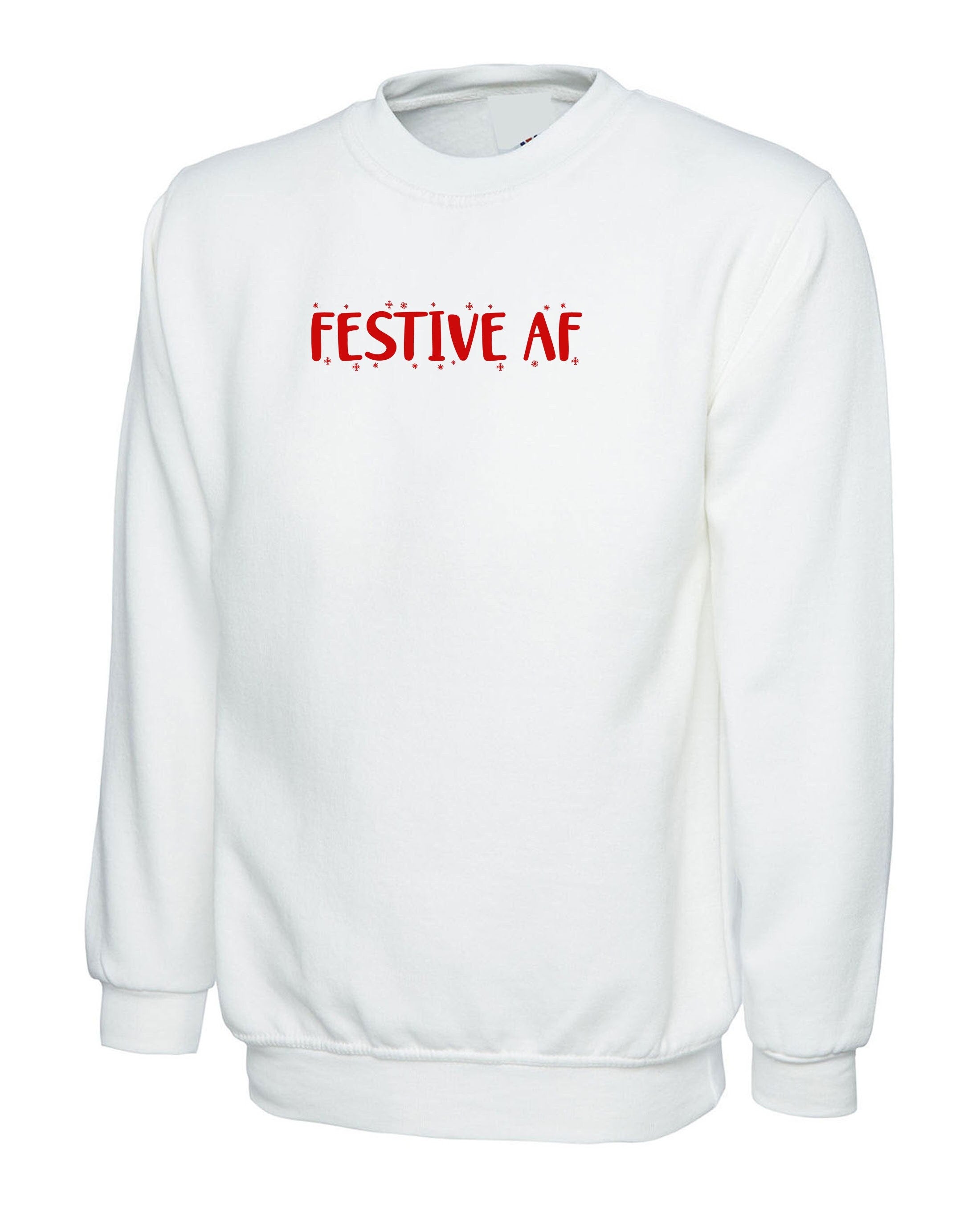 Festive af sweatshirt jumper sweater shirt merry christmas xmas gift present fashion swag holiday festival mens womens ladies unisex gift